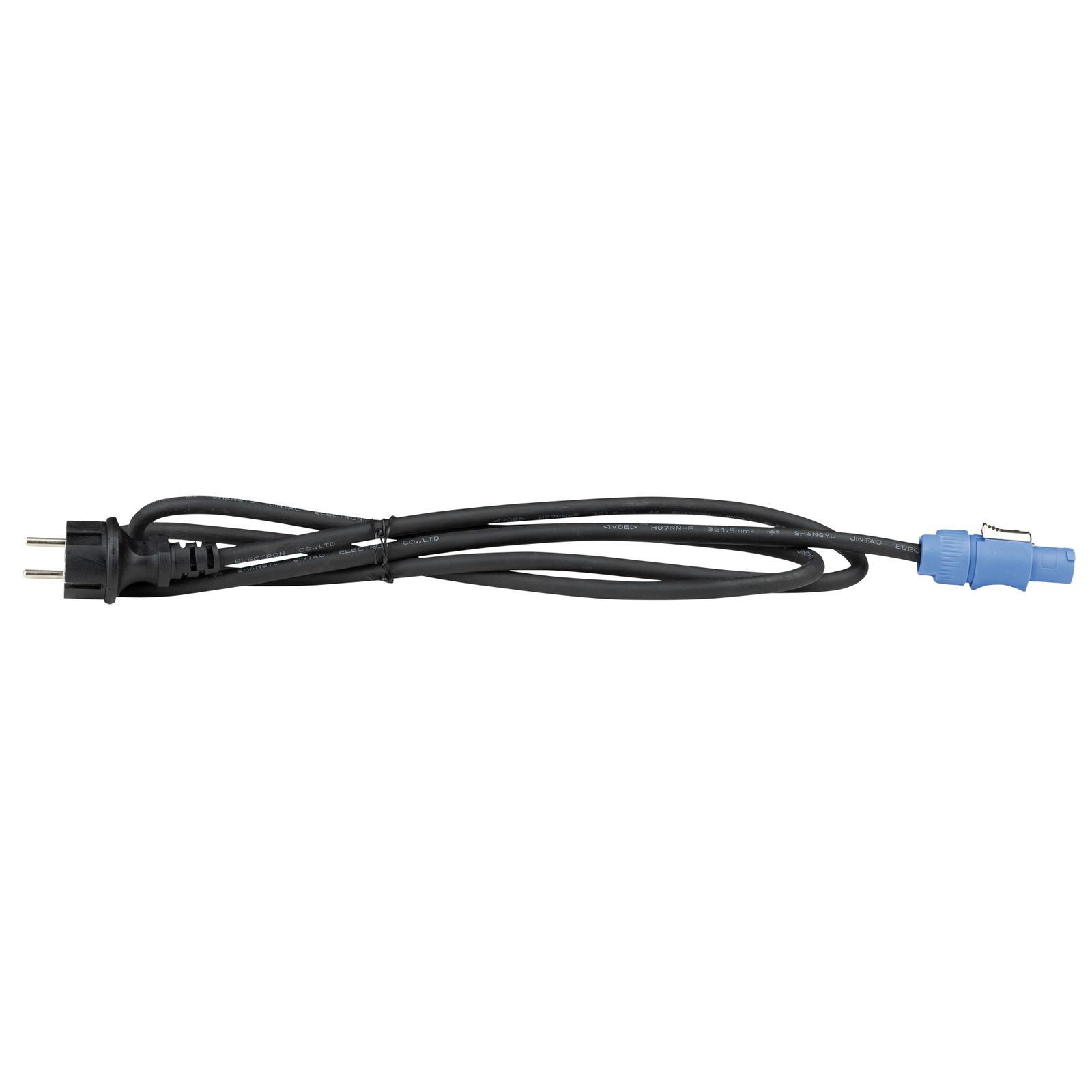 19" 1U Power Strip con Ingresso RJ45 e Cavo powerCON - Showgear 91234