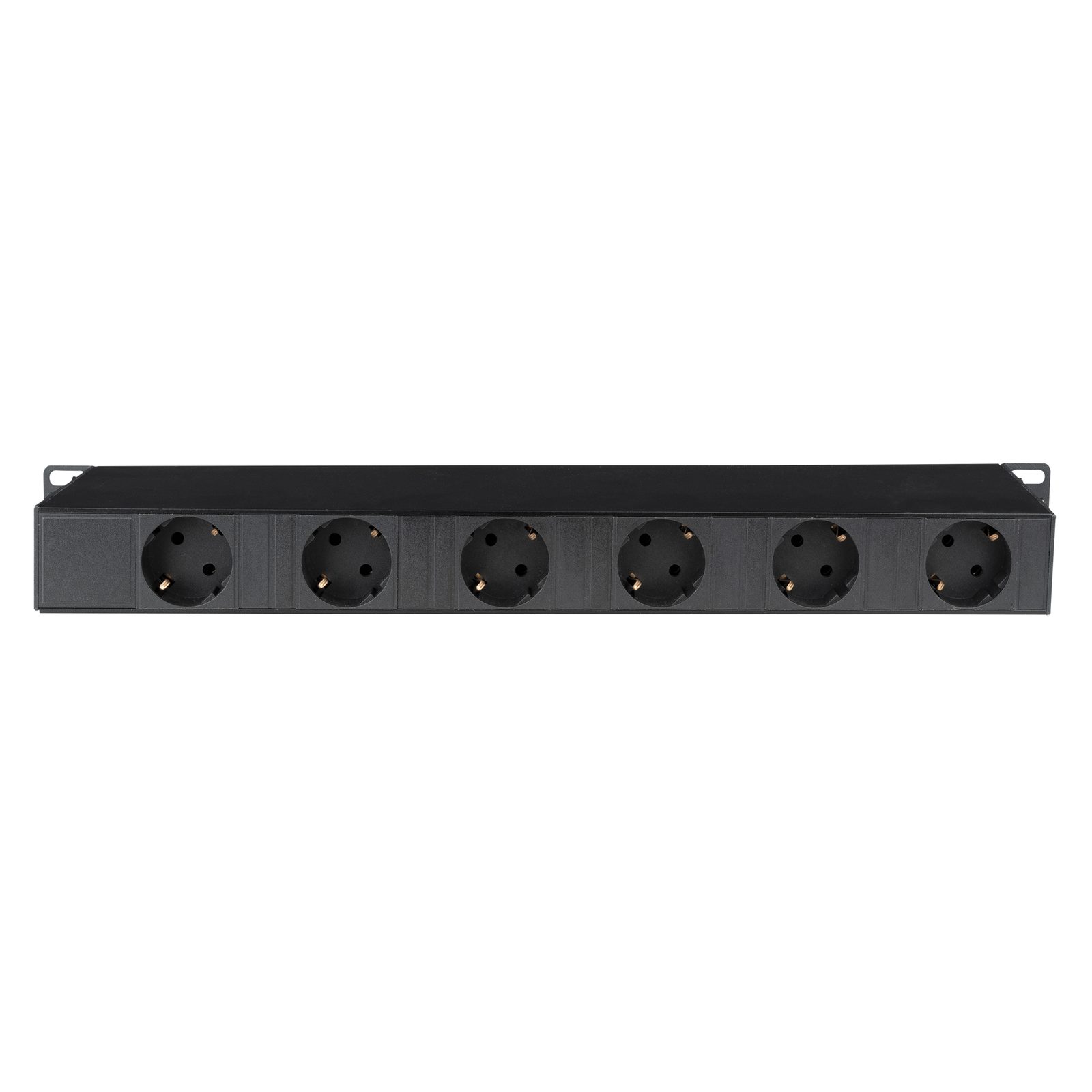 19" 1U Power Strip Schuko 16A - Showgear 91235