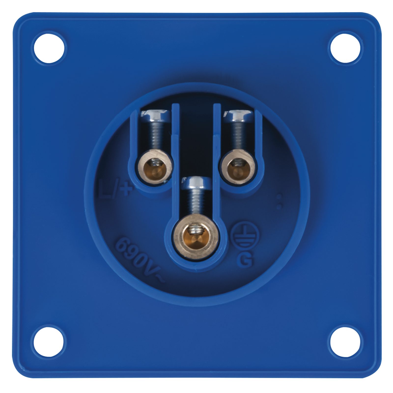 Presa CEE 16A/240V 3P Maschio Blu - PCE 91339