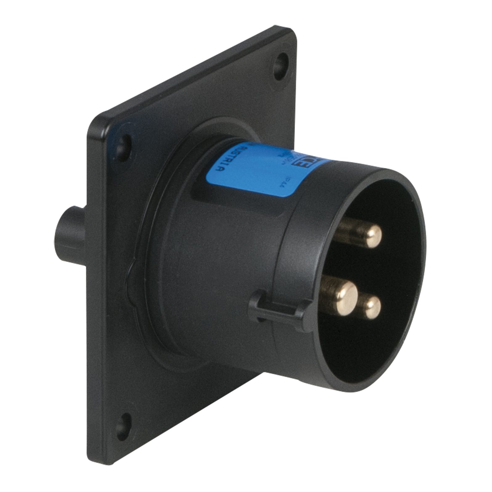 Presa CEE 16A/240V 3P Maschio Nero - PCE 91340