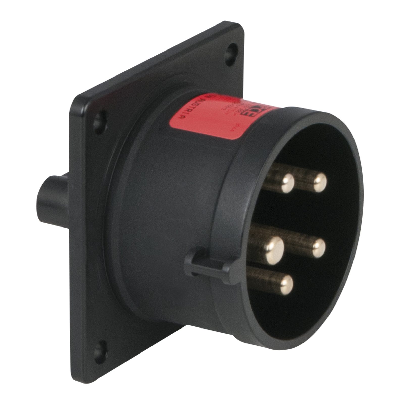 Presa CEE 16A/400V 5P Maschio Nero - PCE 91341