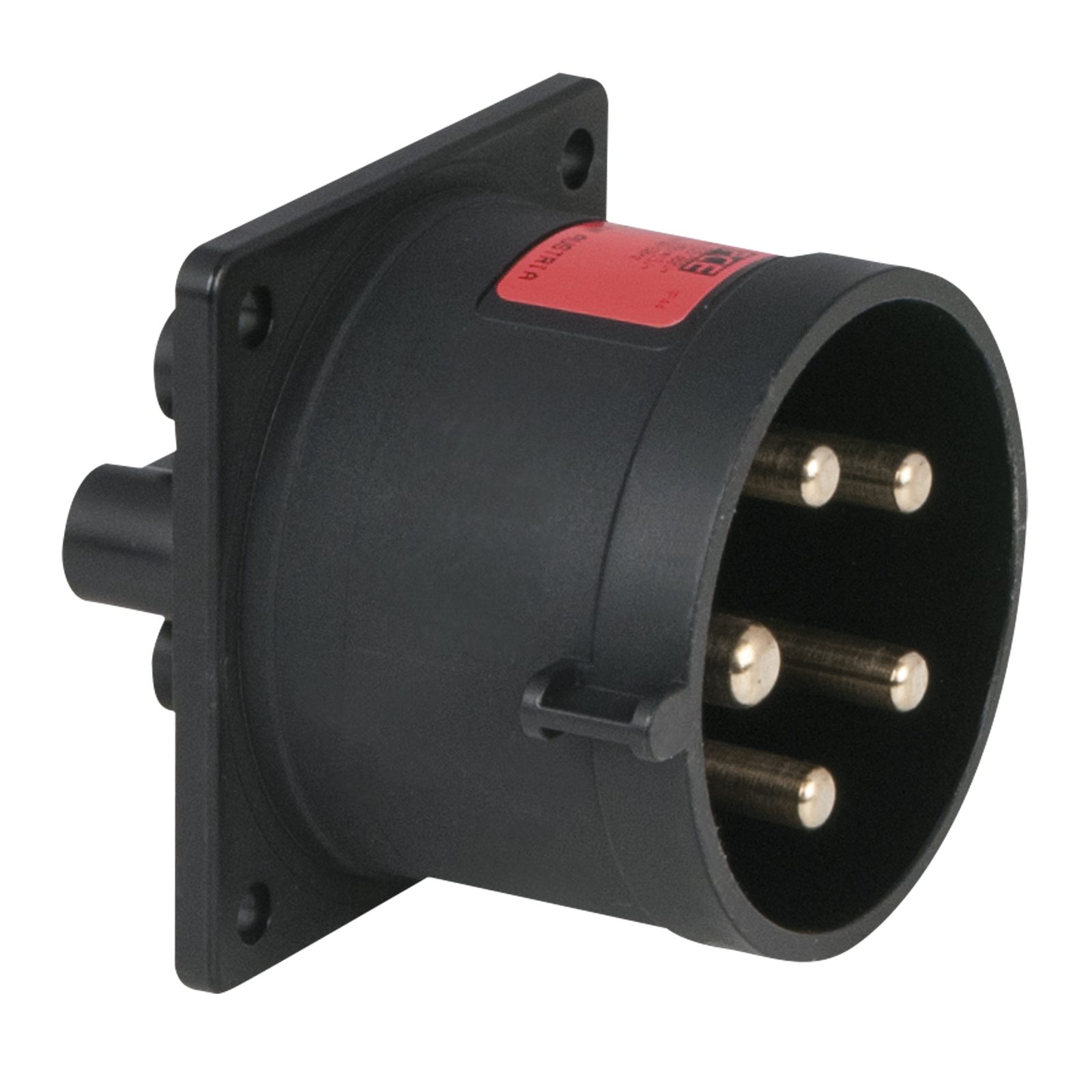 CEE 32A/400V 5P Spina Maschio Nero - PCE 91342