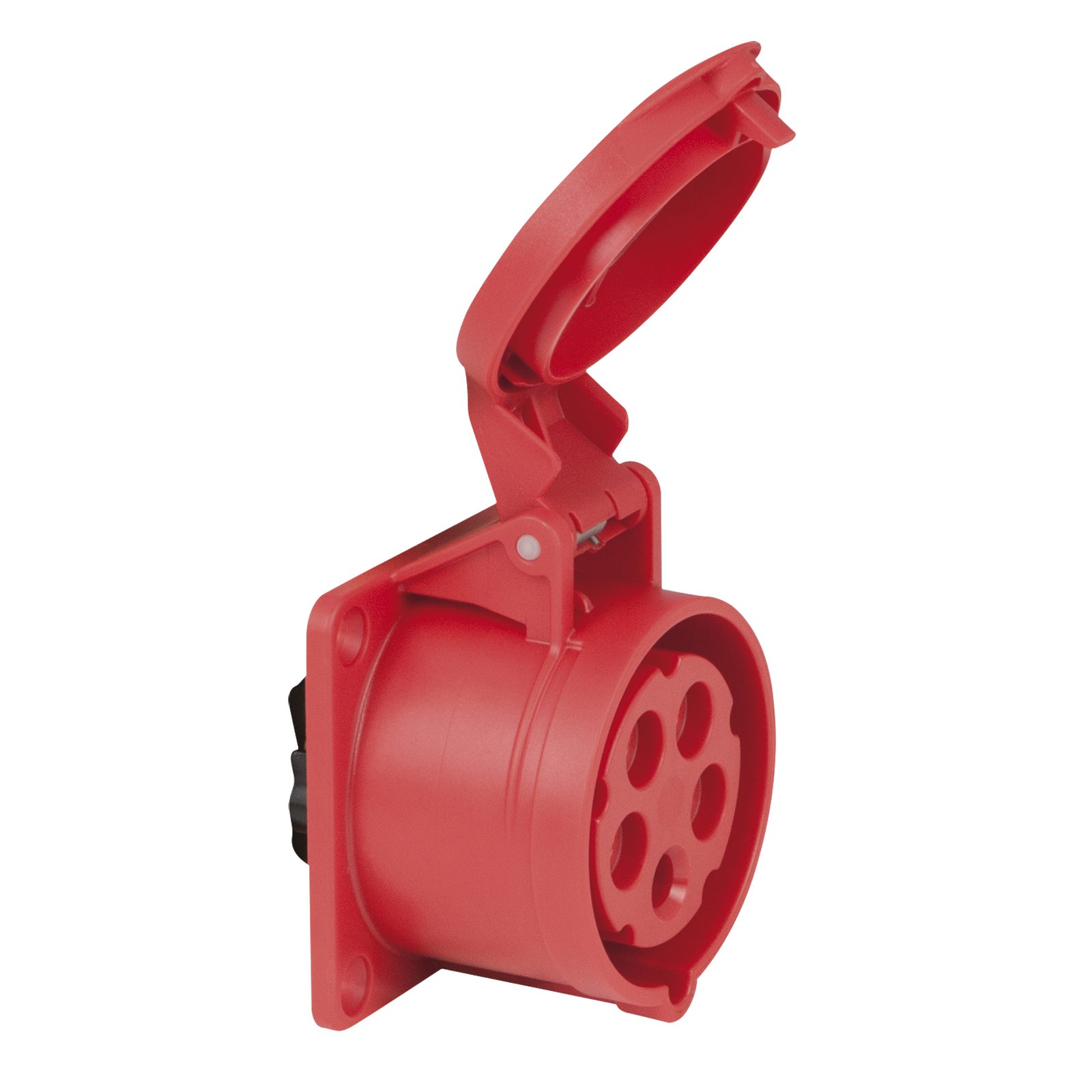 CEE 16A/400V 5P Presa Femmina Rosso - PCE 913511