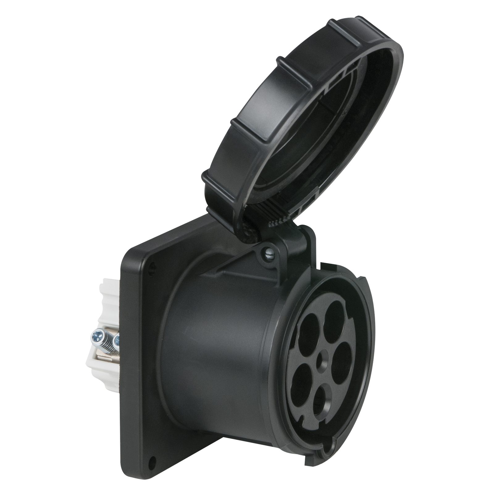 Presa CEE 125A 5P Femmina IP67 Nero - PCE 91354