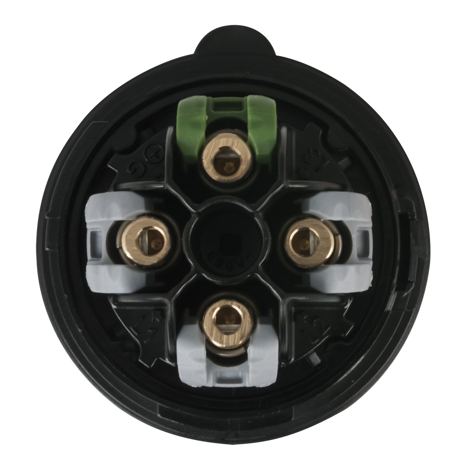 Spina CEE 16 A/400 V 4P Femmina Nera, Morsetti senza vite (Turbo Terminal) - PCE 91367
