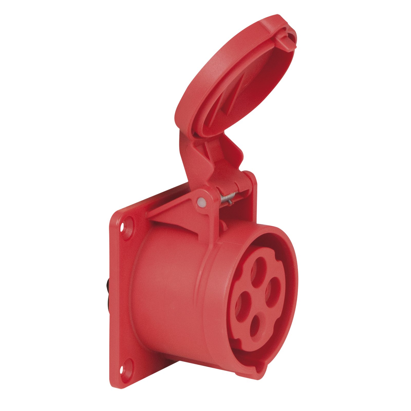 Spina CEE 16 A/400 V 4P Femmina Rosso - PCE 91370