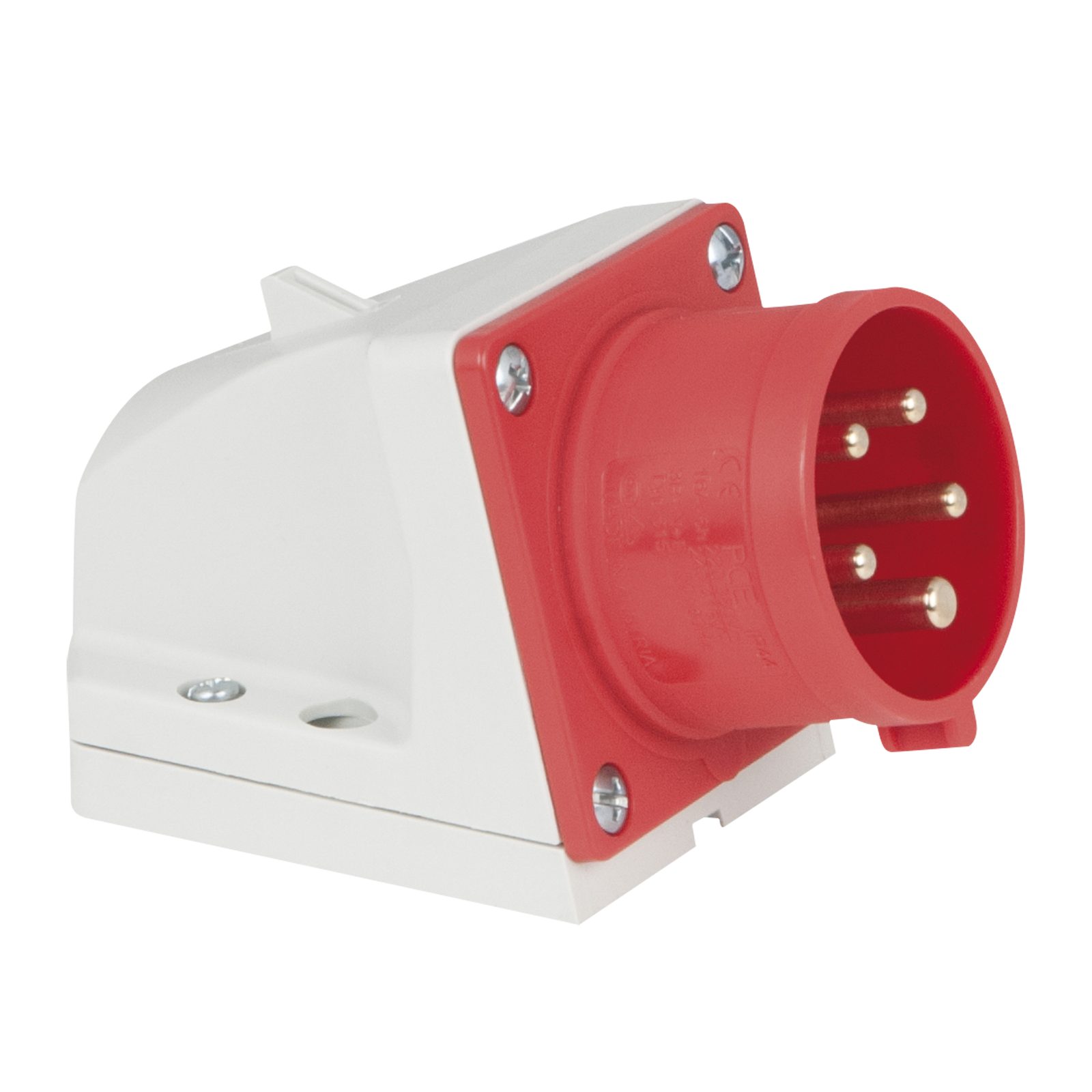 CEE 16A 400V 5P Wallmount Maschio IP44 - PCE 91380