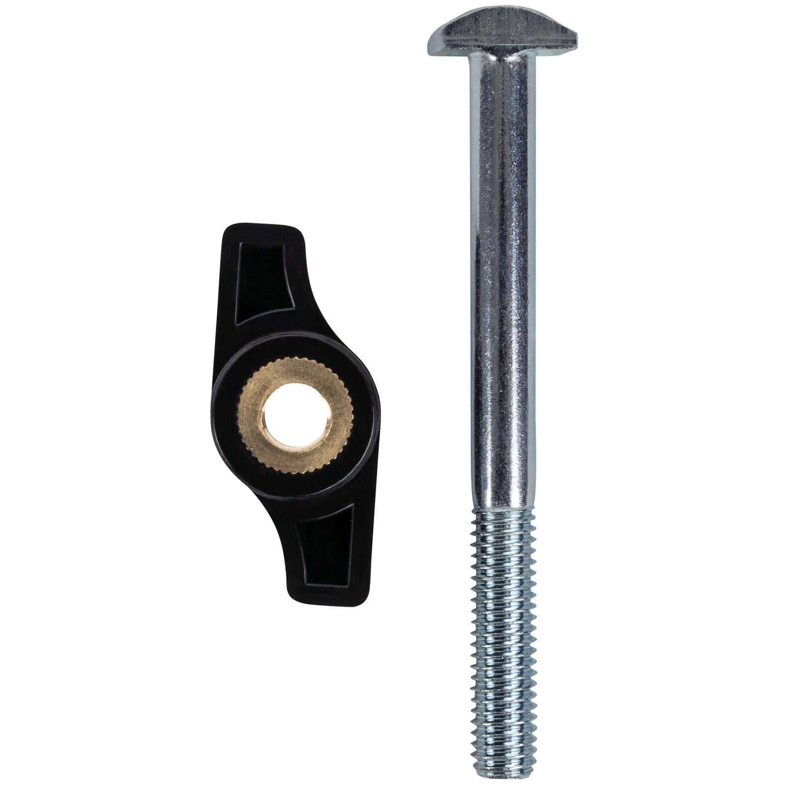 Set dado ad alette M8 e bullone testa a martello per SET Frame - Wentex 97138