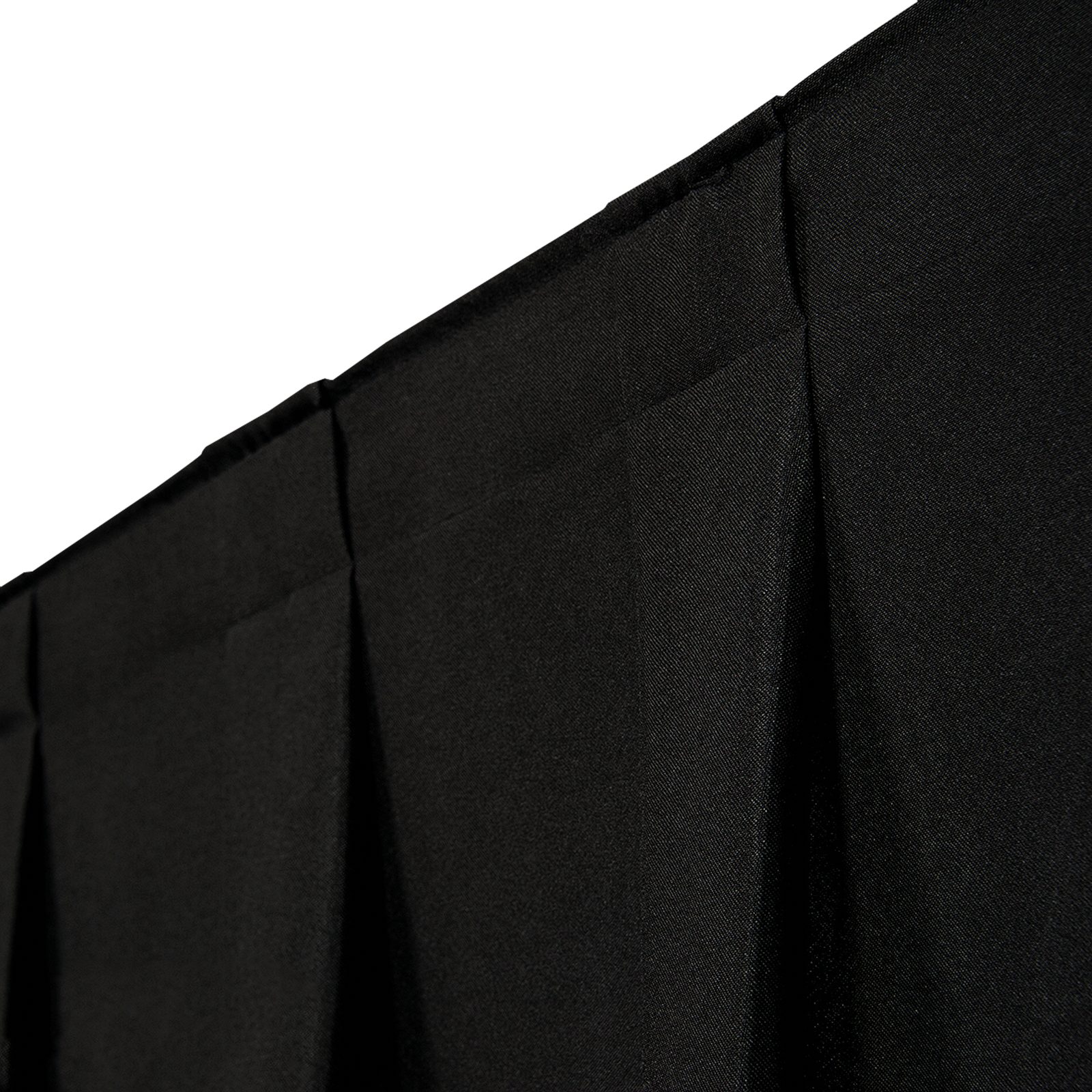 Tenda P&D Medium Gloss Satin 5.16 oz/yd² 1.2192m Black - Wentex 97237