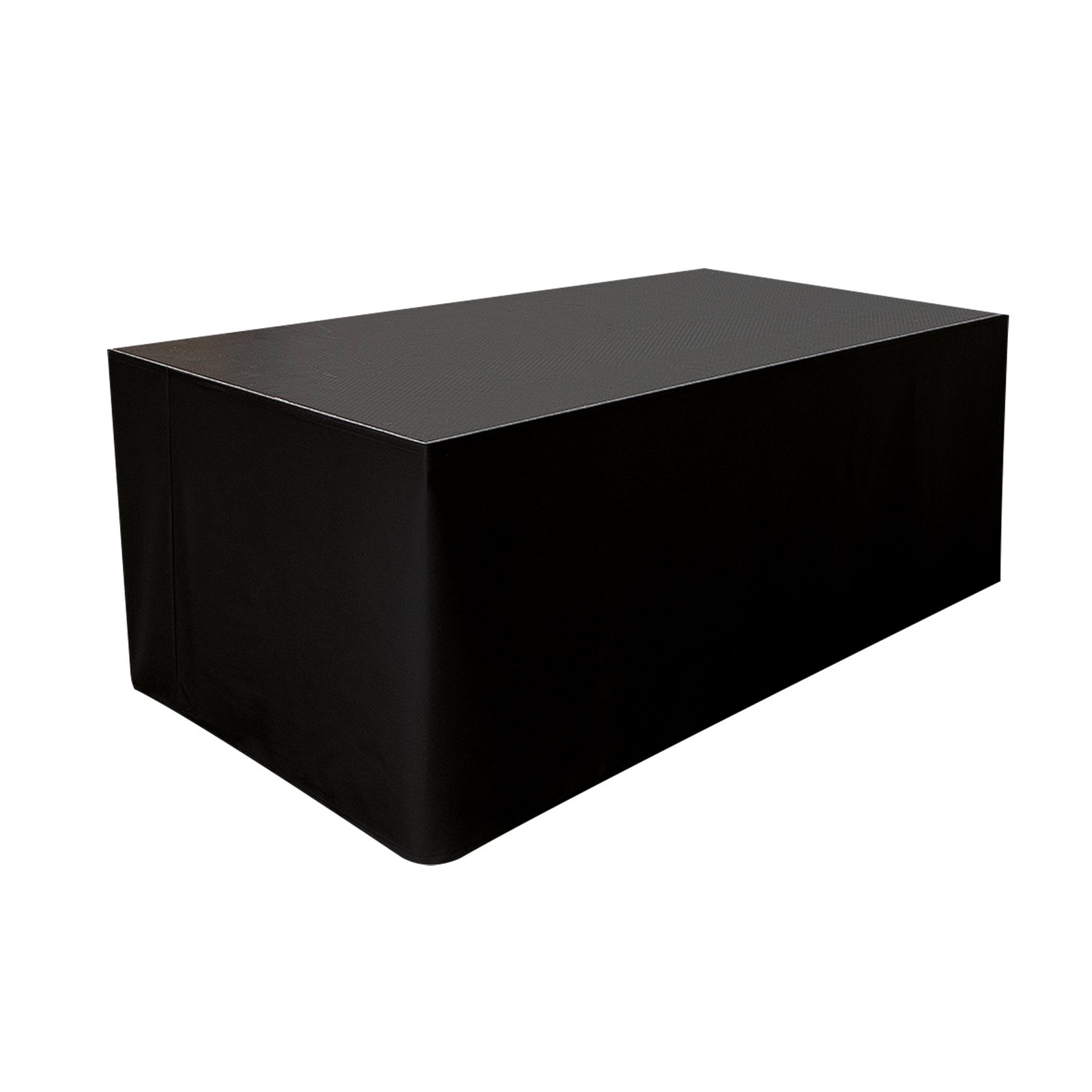 Bordo palcoscenico non plissettato Molton CS nero 8.85 oz/yd² - Wentex 97303