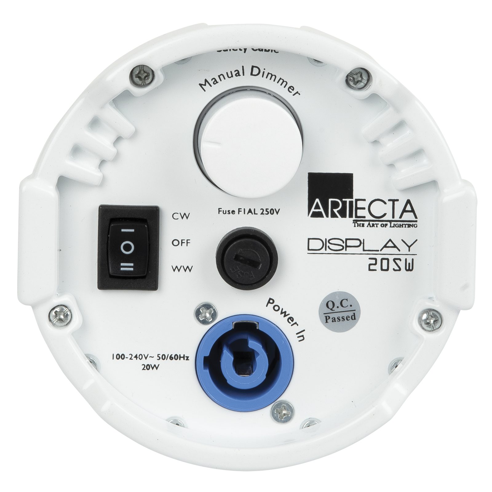 Display Fresnel 20 SW White - Artecta A0320101