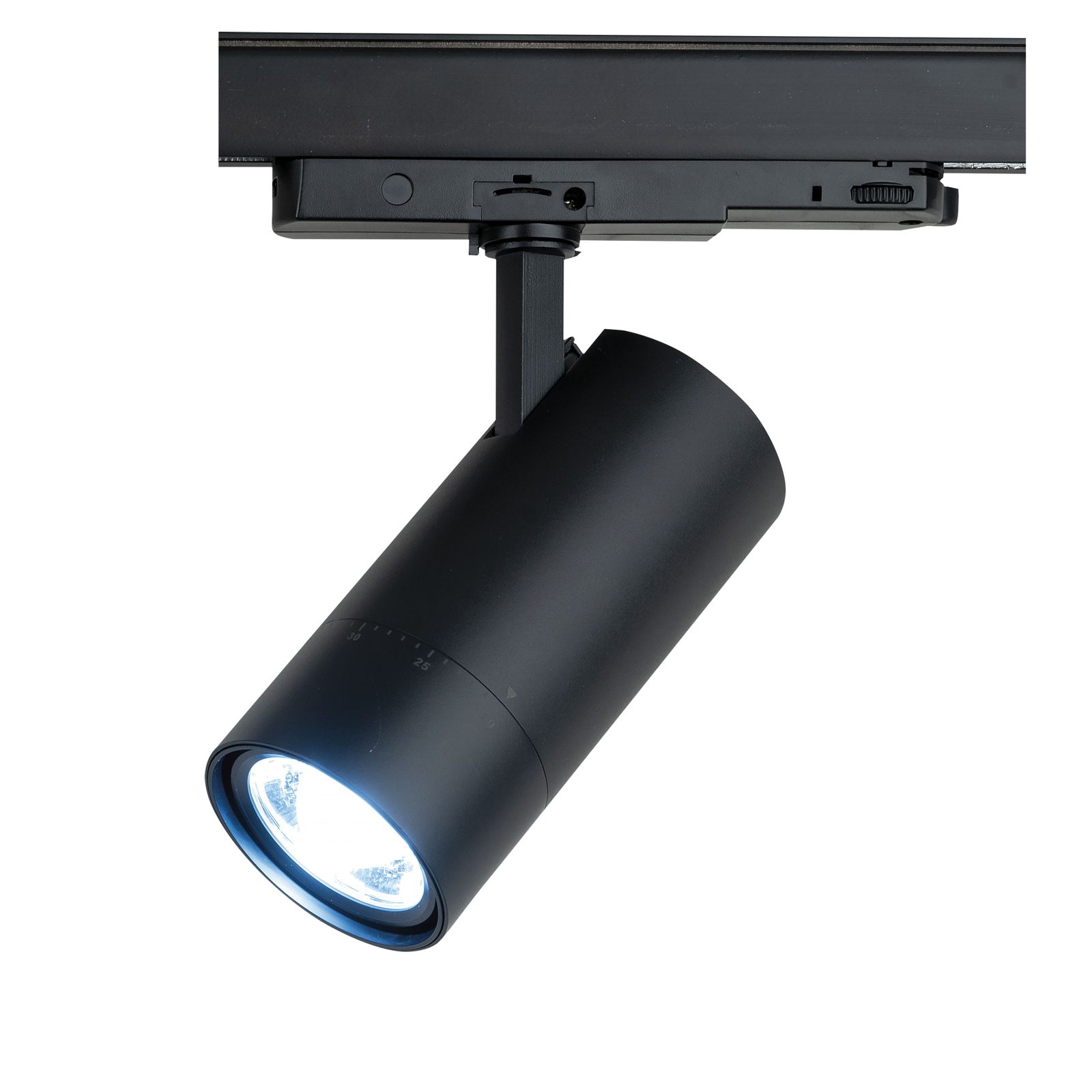 Luce da binario LED Newark 30W CCT Nero zoom 20-60° - Artecta A0320220