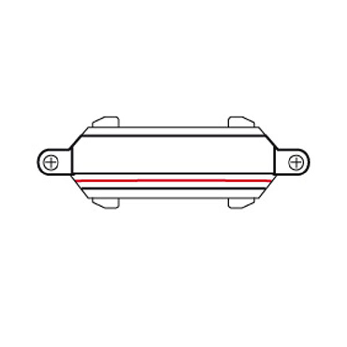 3-Phase Straight Connector Black - Artecta A0333401