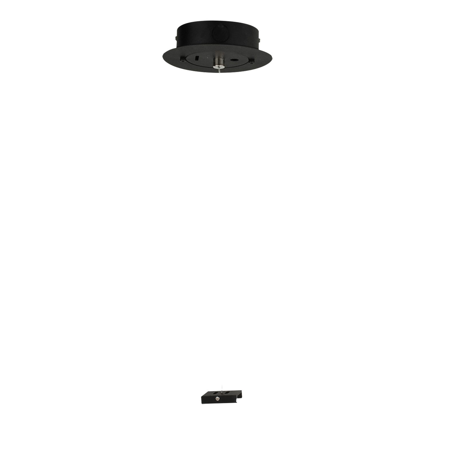 Kit sospensione soffitto trifase nero - Artecta A0333811