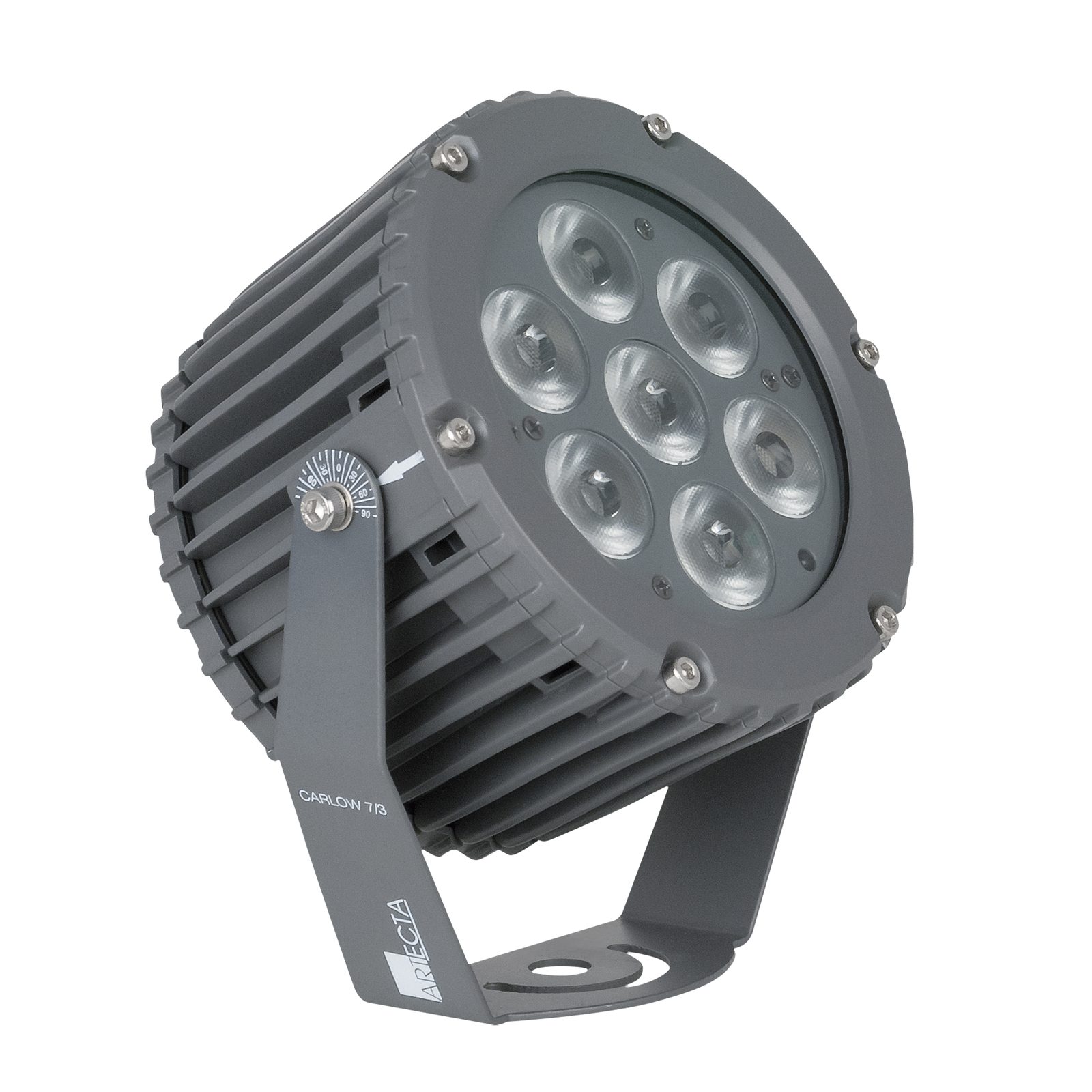 Carlow RGB 7/3 - Faretto LED RGB 7x3W IP66 - Artecta A0720050