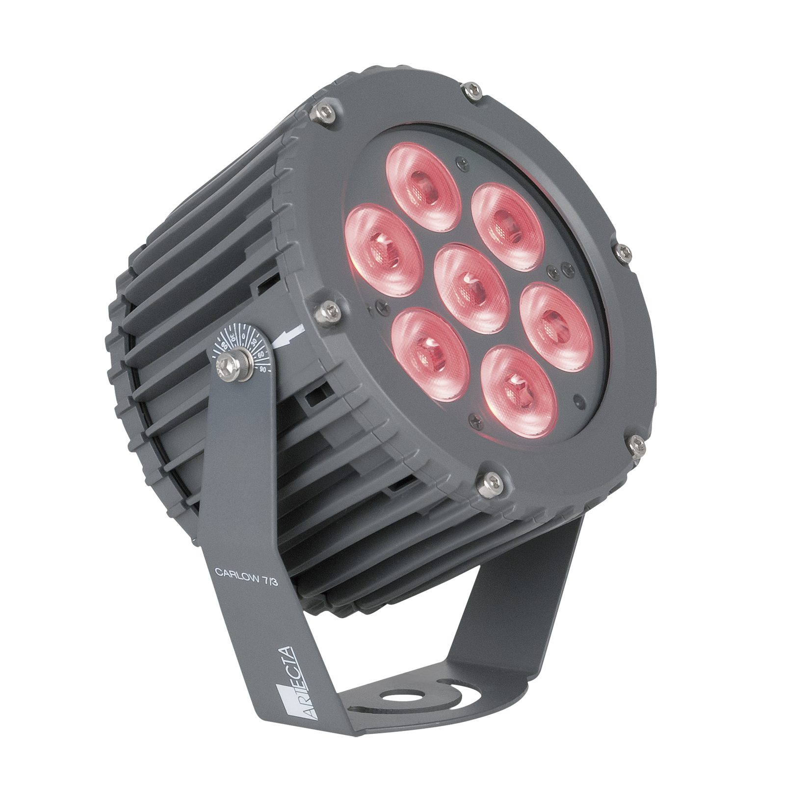 Carlow RGB 7/3 - Faretto LED RGB 7x3W IP66 - Artecta A0720050