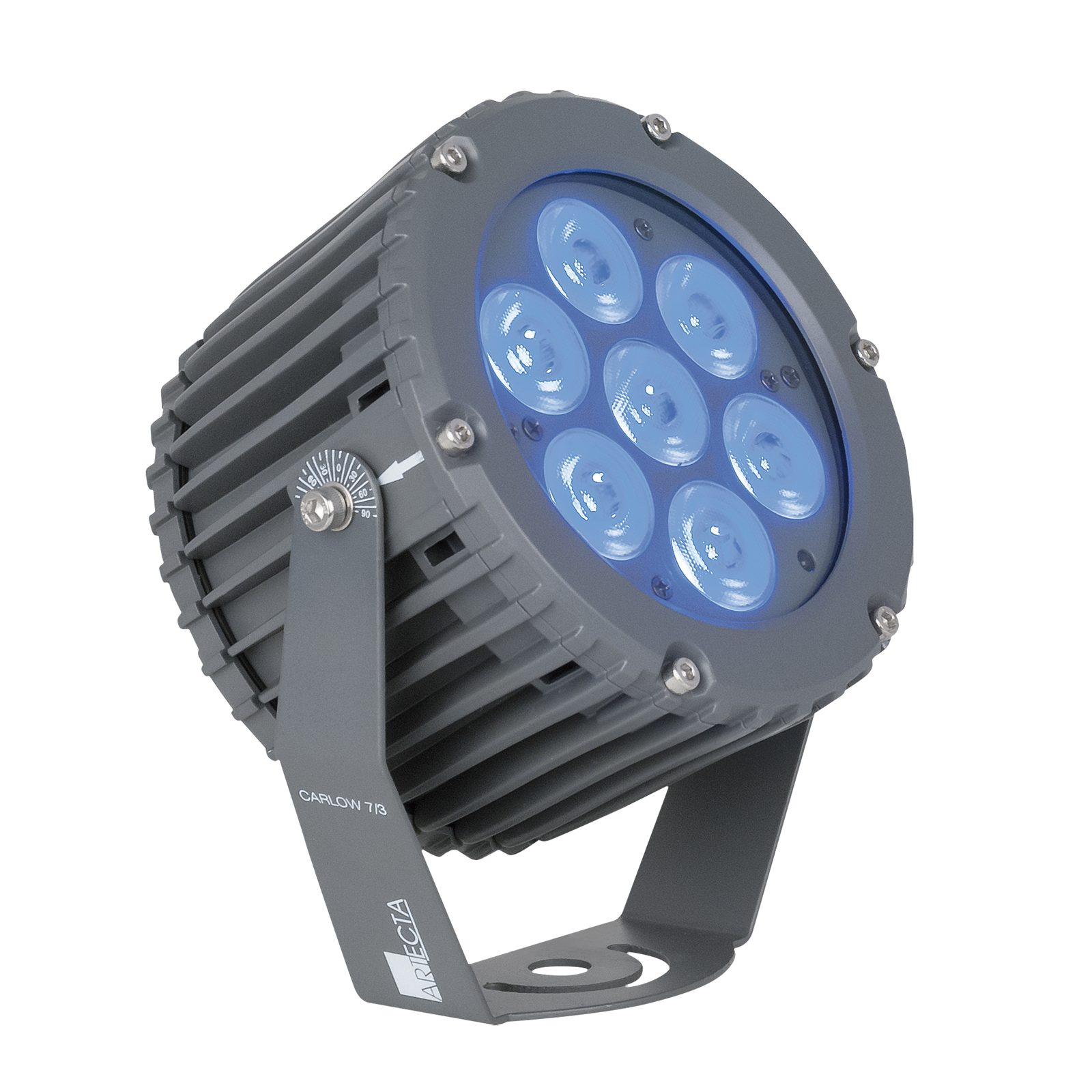 Carlow RGB 7/3 - Faretto LED RGB 7x3W IP66 - Artecta A0720050
