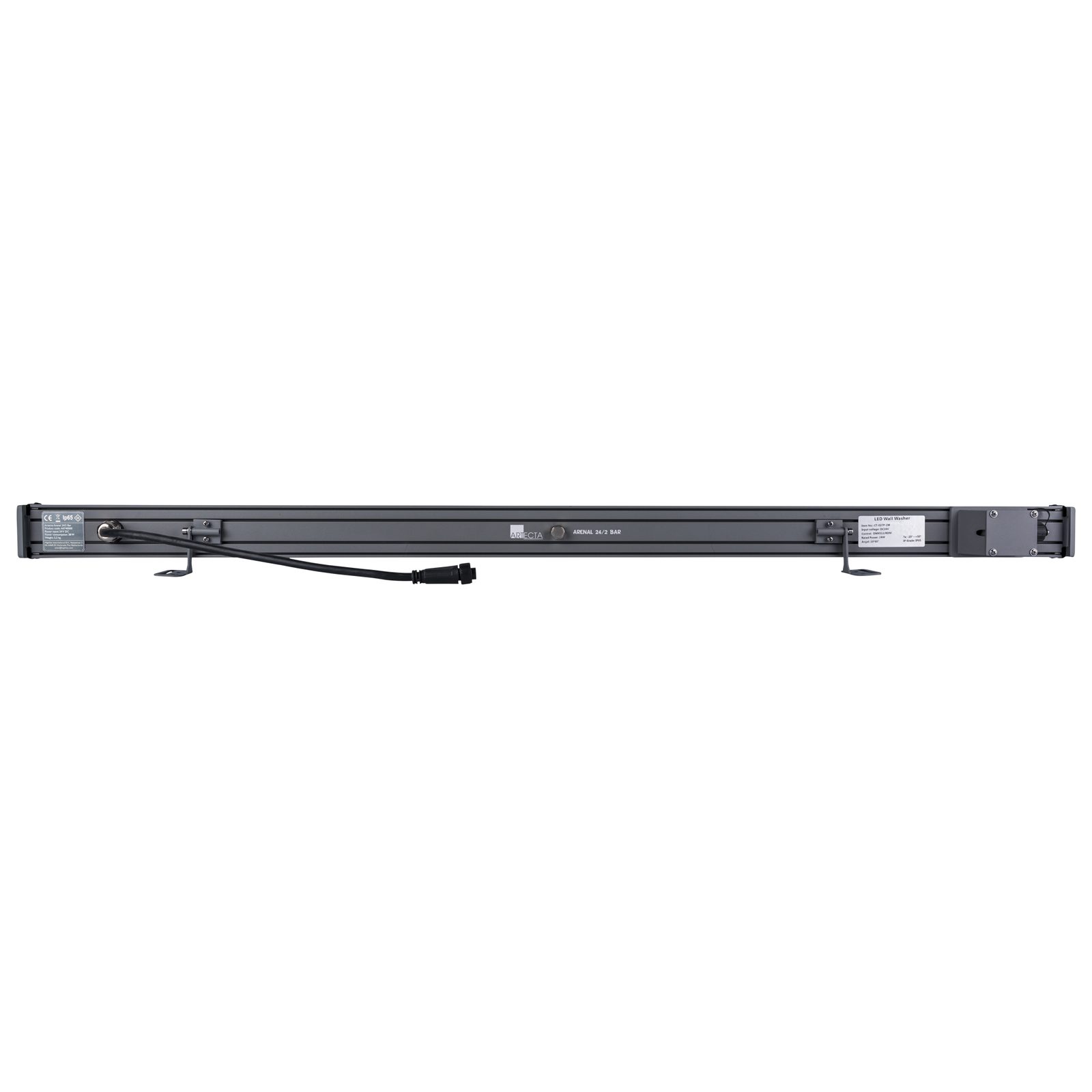 Barra LED pixel RGB WW 24x2W RDM IP65 - Artecta A0740000