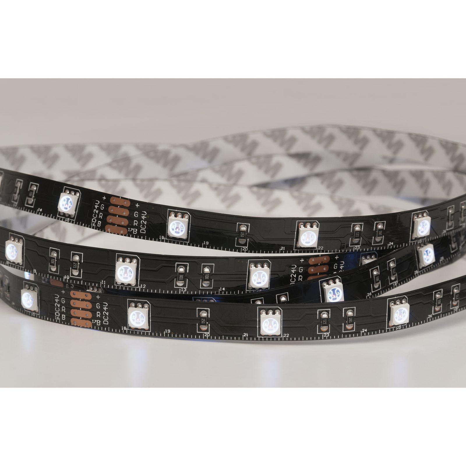 Striscia LED RGB Havana Ribbon 30 LED/m IP20 Black - Artecta A0852021