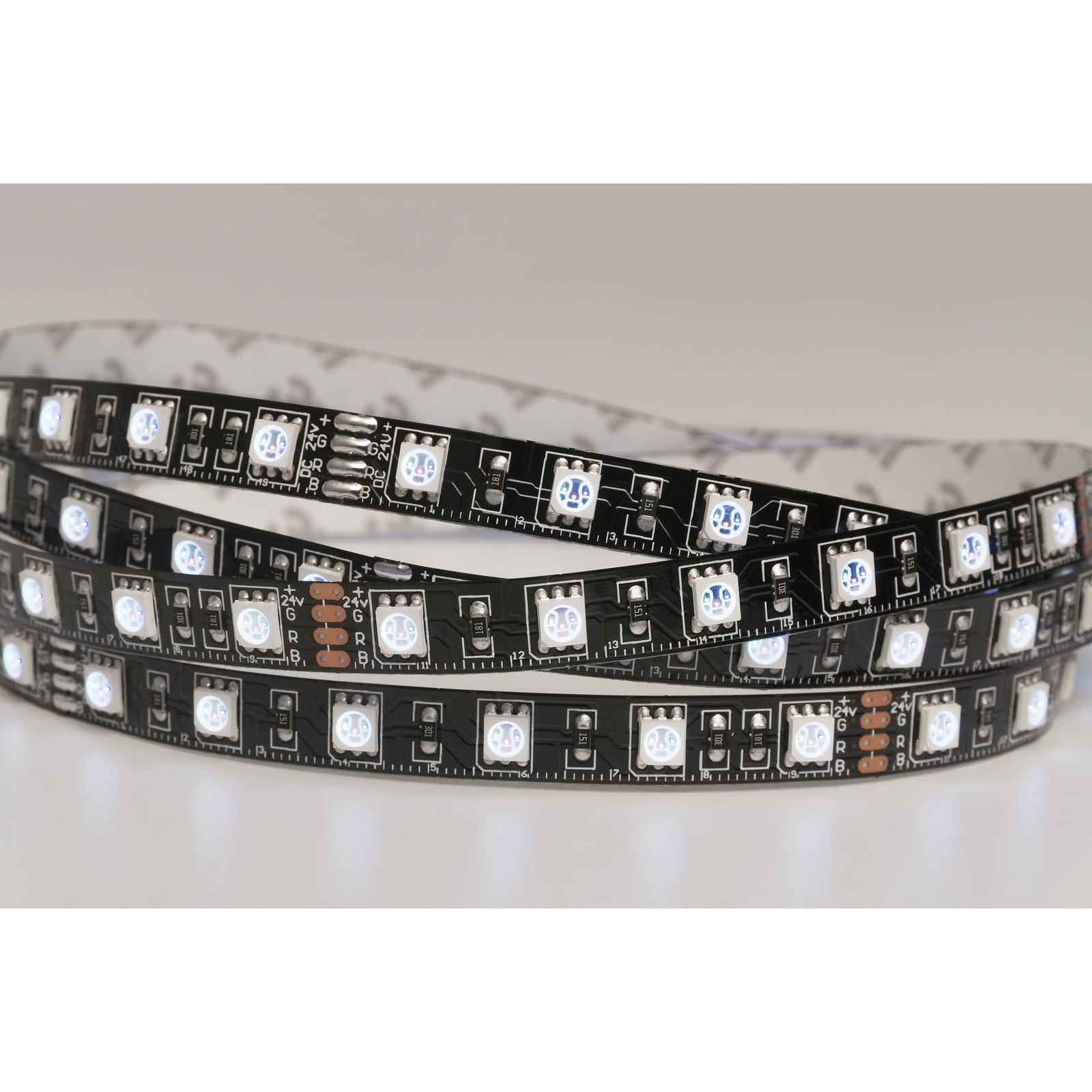 Striscia LED RGB Havana Ribbon 60 LED/m IP20 Black - Artecta A0852022