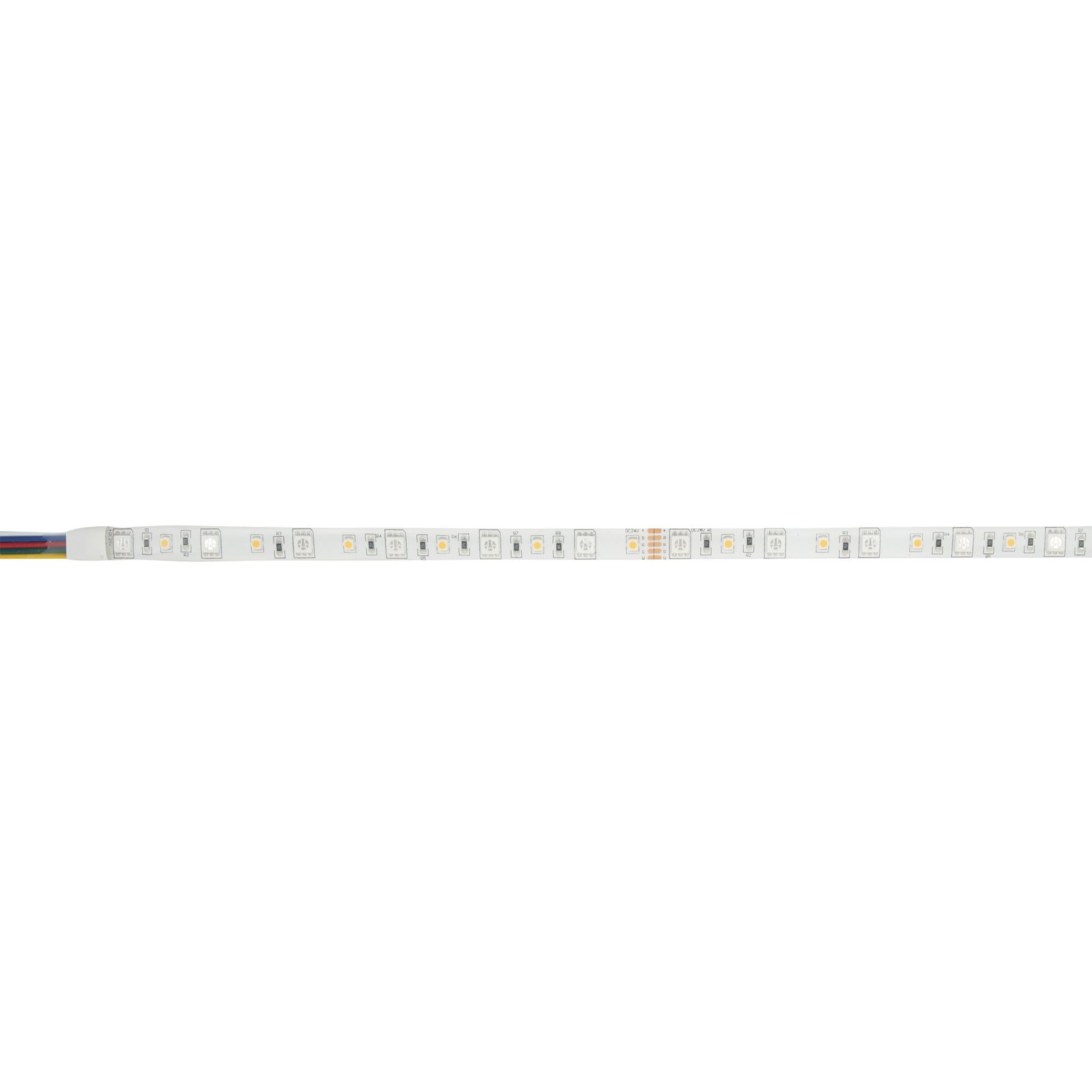 Striscia LED WW+RGB 5m 2700K IP62 72LED/m 10mm - Artecta A0856401