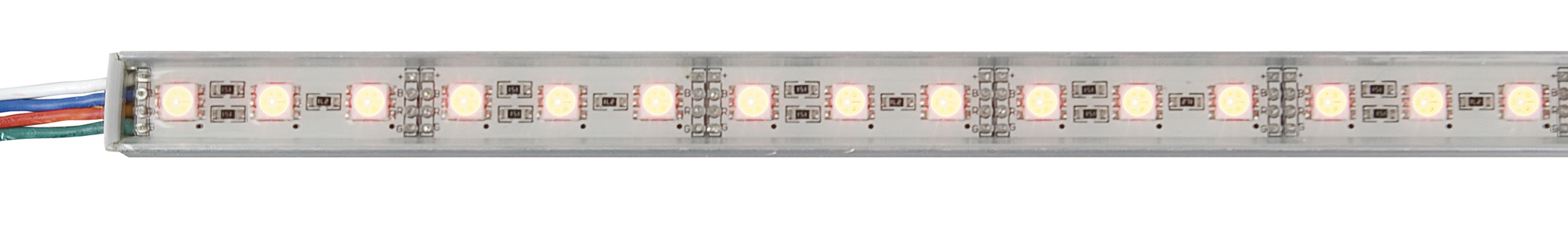 Striscia LED RGB IP65 1m Profilo Alluminio - Artecta A0866704