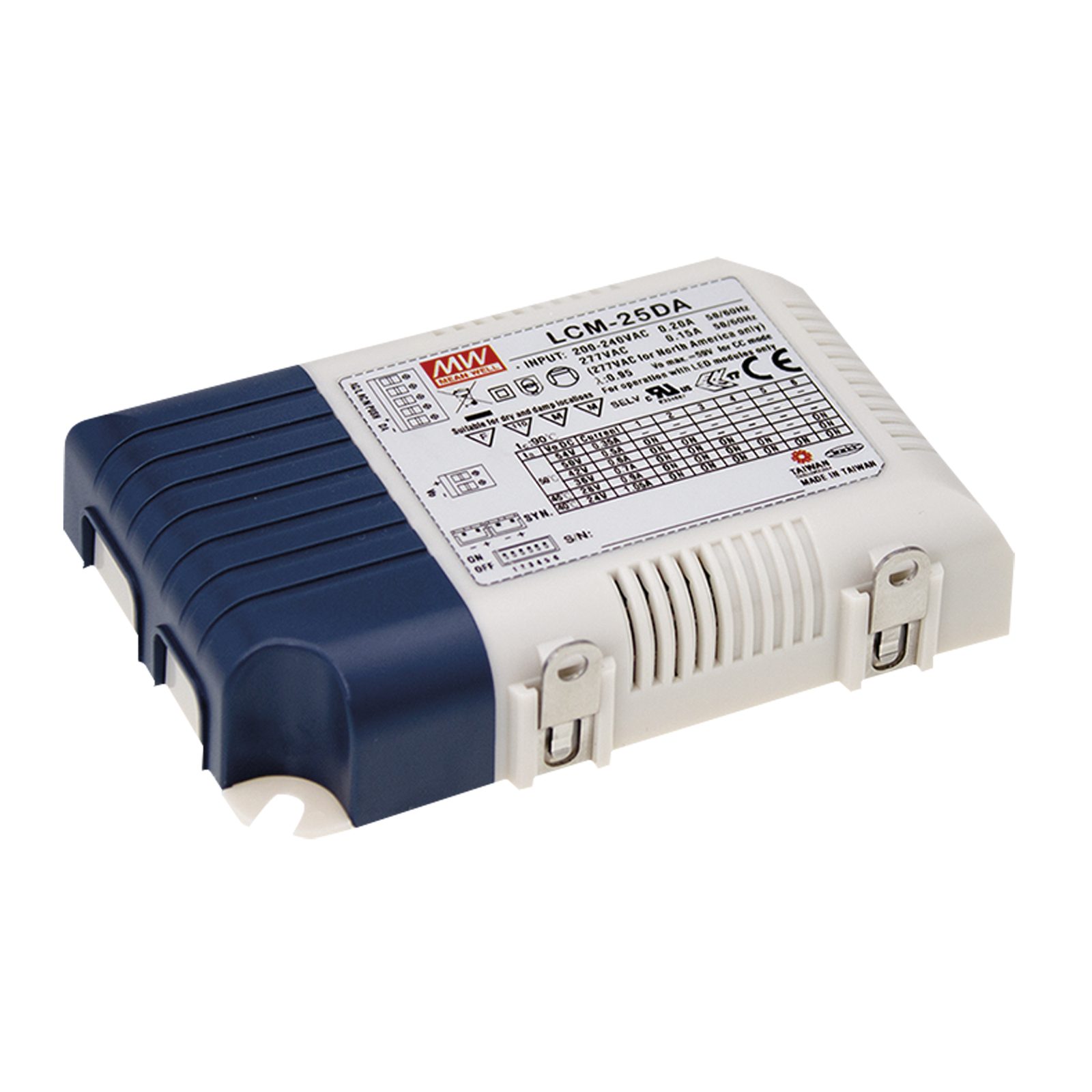 Driver LED Universale 25W dimmerabile DALI - Meanwell A9900400
