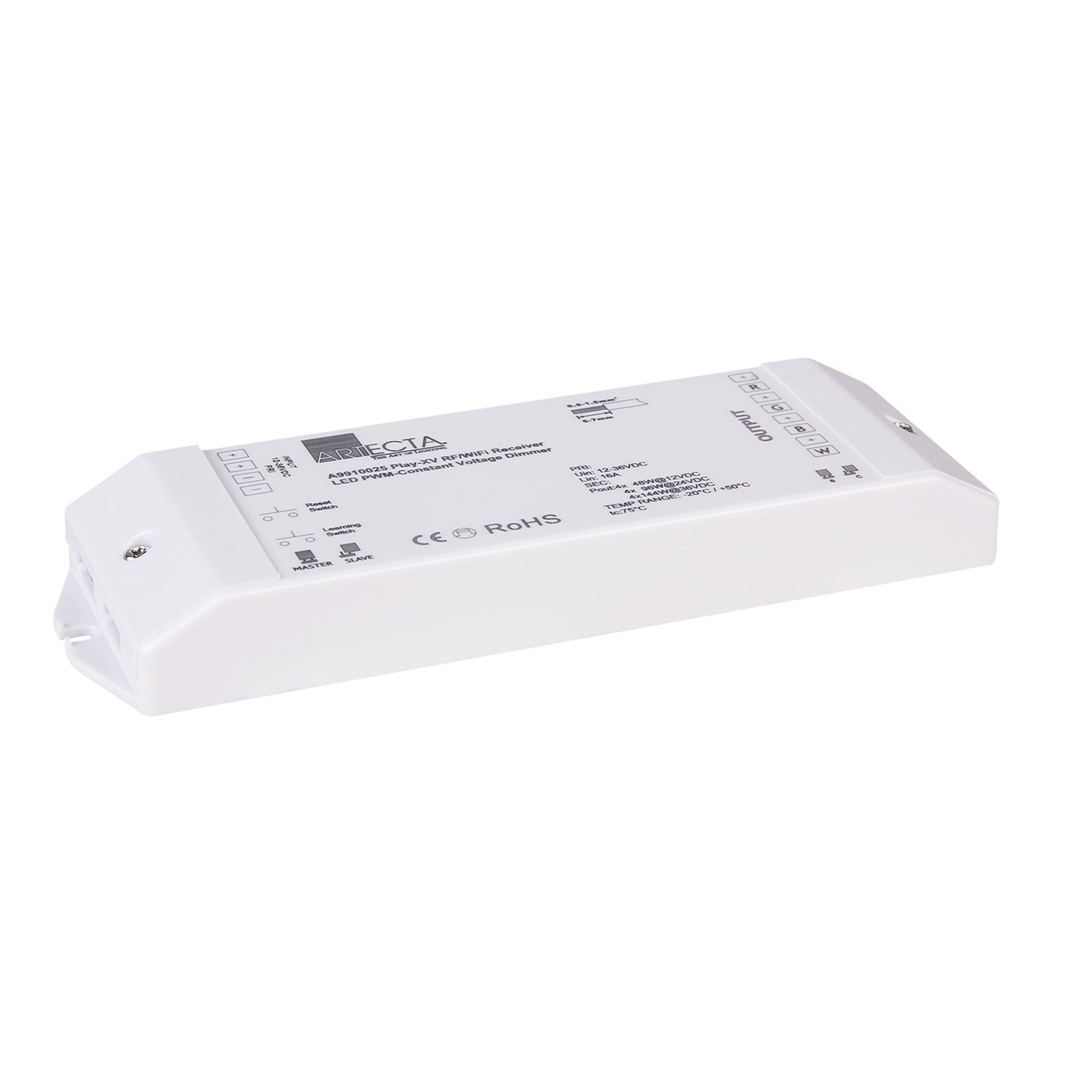 Ricevitore RF Wi-Fi Play-XV 4 canali 12-36V DC 20A - Artecta A9910025