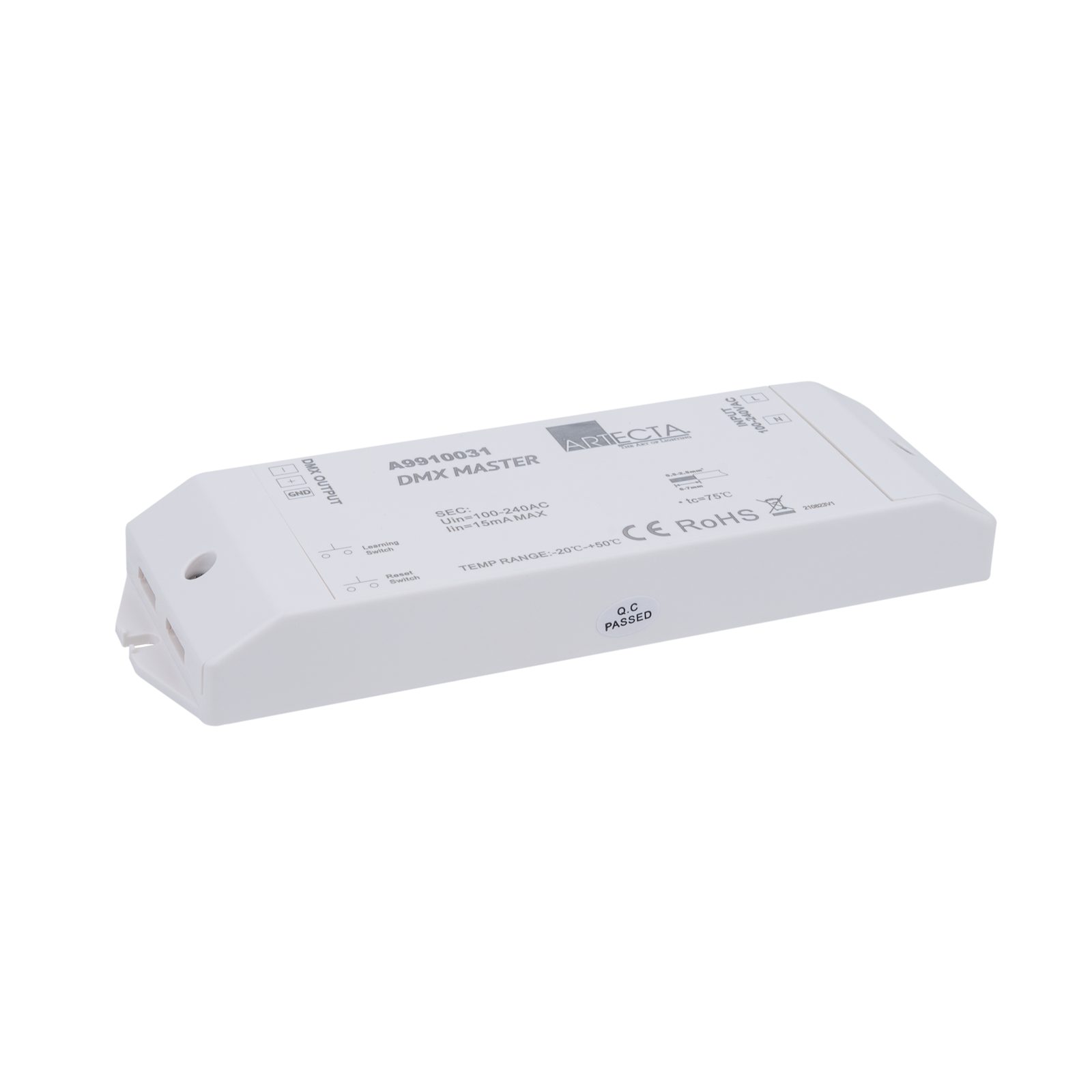 Ricevitore Wi-Fi to DMX 8x4 canali - Artecta A9910031