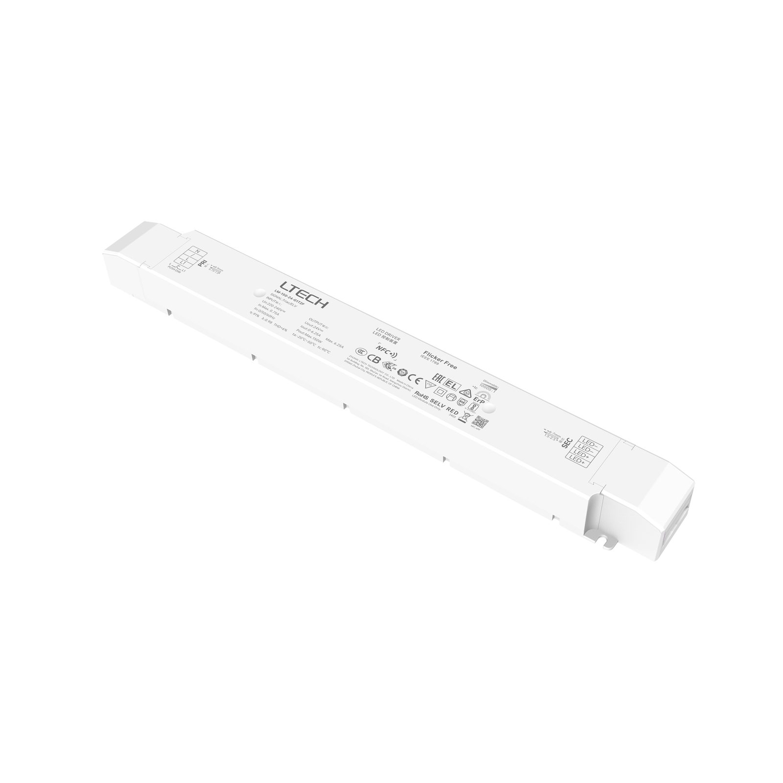 LED Driver TRIAC 150W 24V con dimmerazione - Ltech A9915409