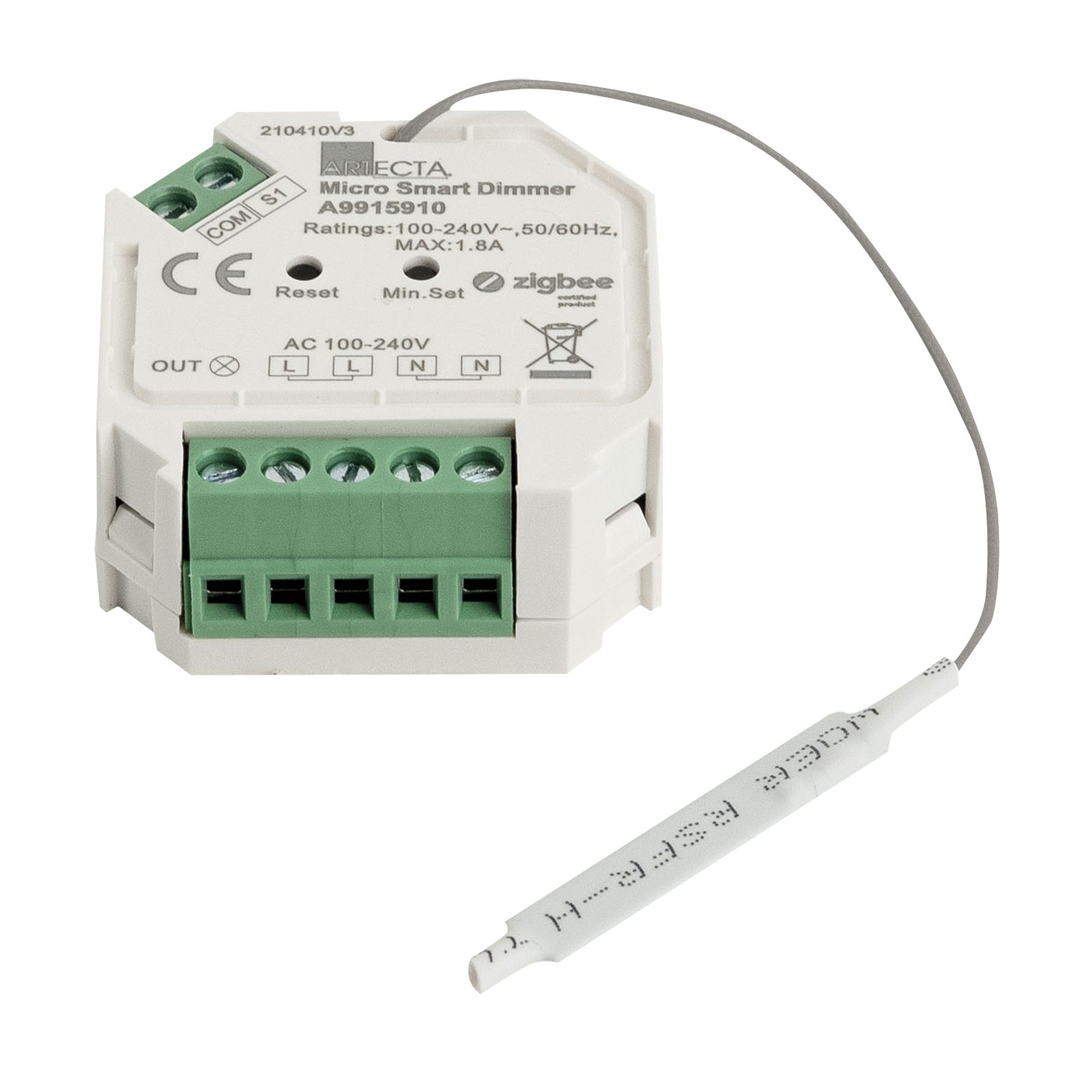 Micro dimmer smart ZigBee 1 canale 400W - Artecta A9915910