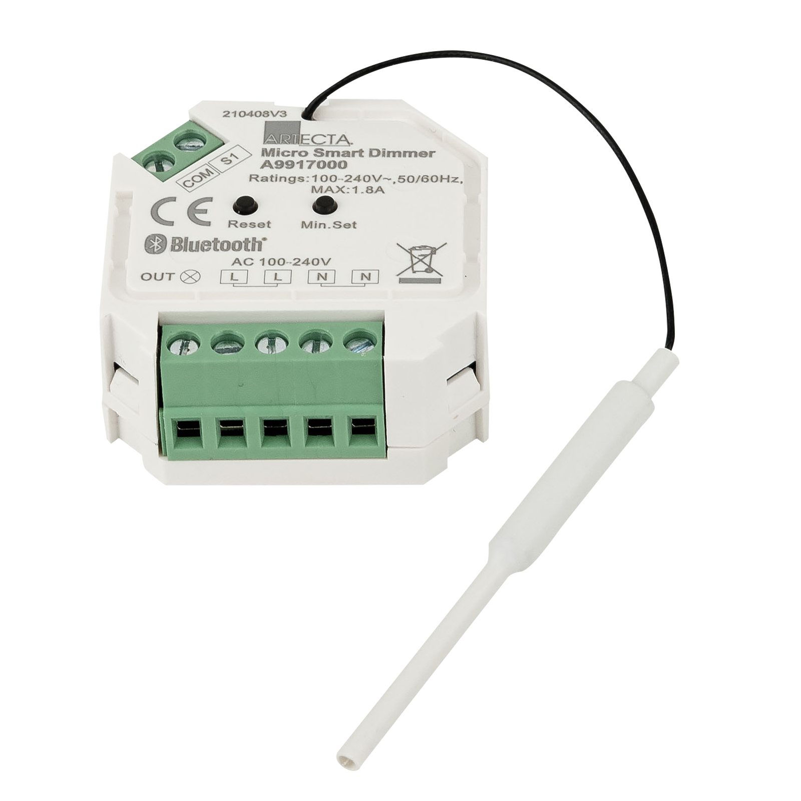 Dimmer fase AC BT+RF 1 canale 400W - Artecta A9917000