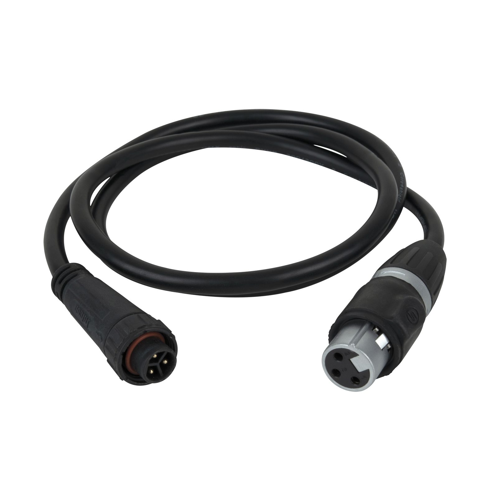 Cavo adattatore XLR per Image Spot 100/200 1m IP65 Nero (da dedicato a femmina) - Artecta A9920805