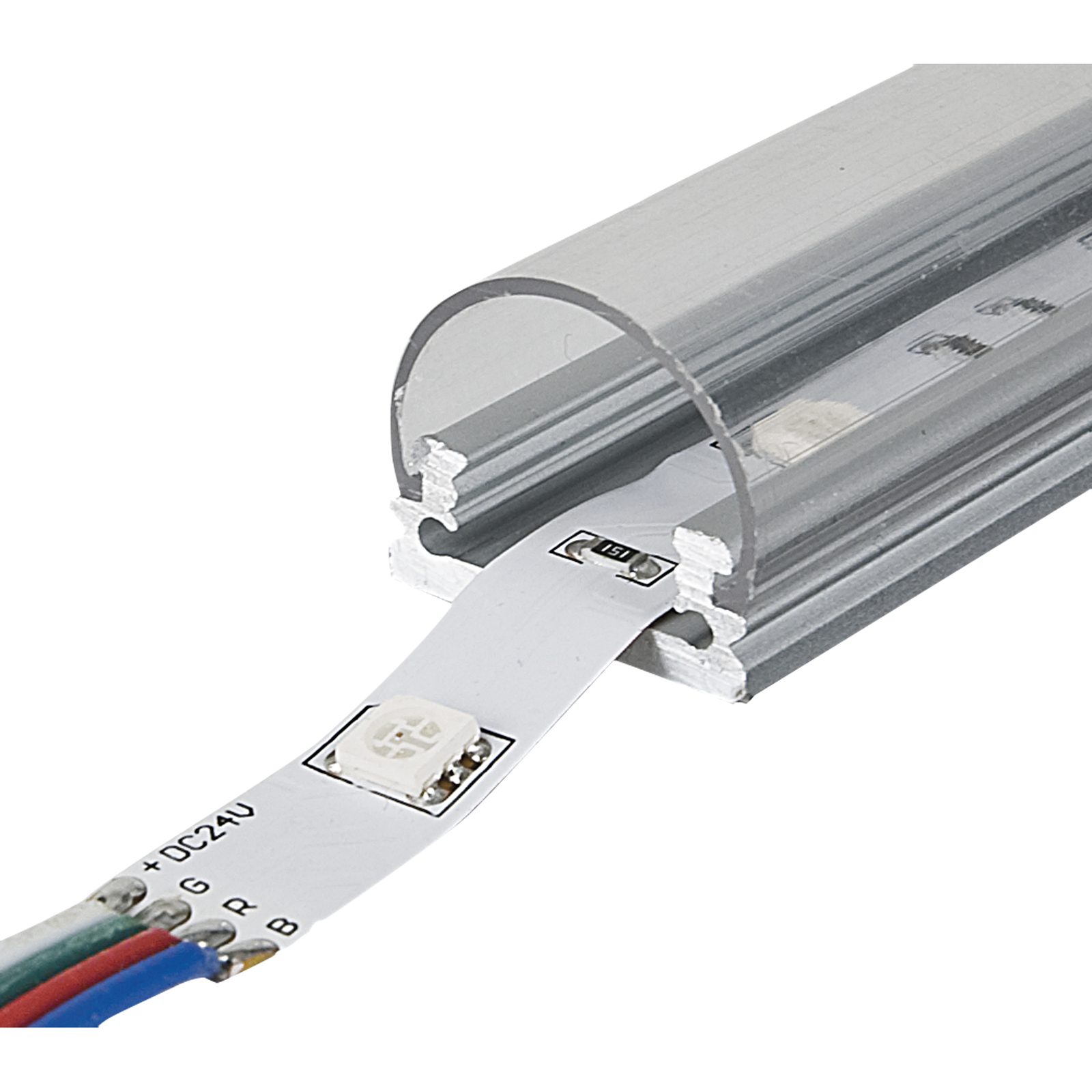 Profilo LED alluminio Profile 22 Surface 2m 8x22mm - Artecta A9930020
