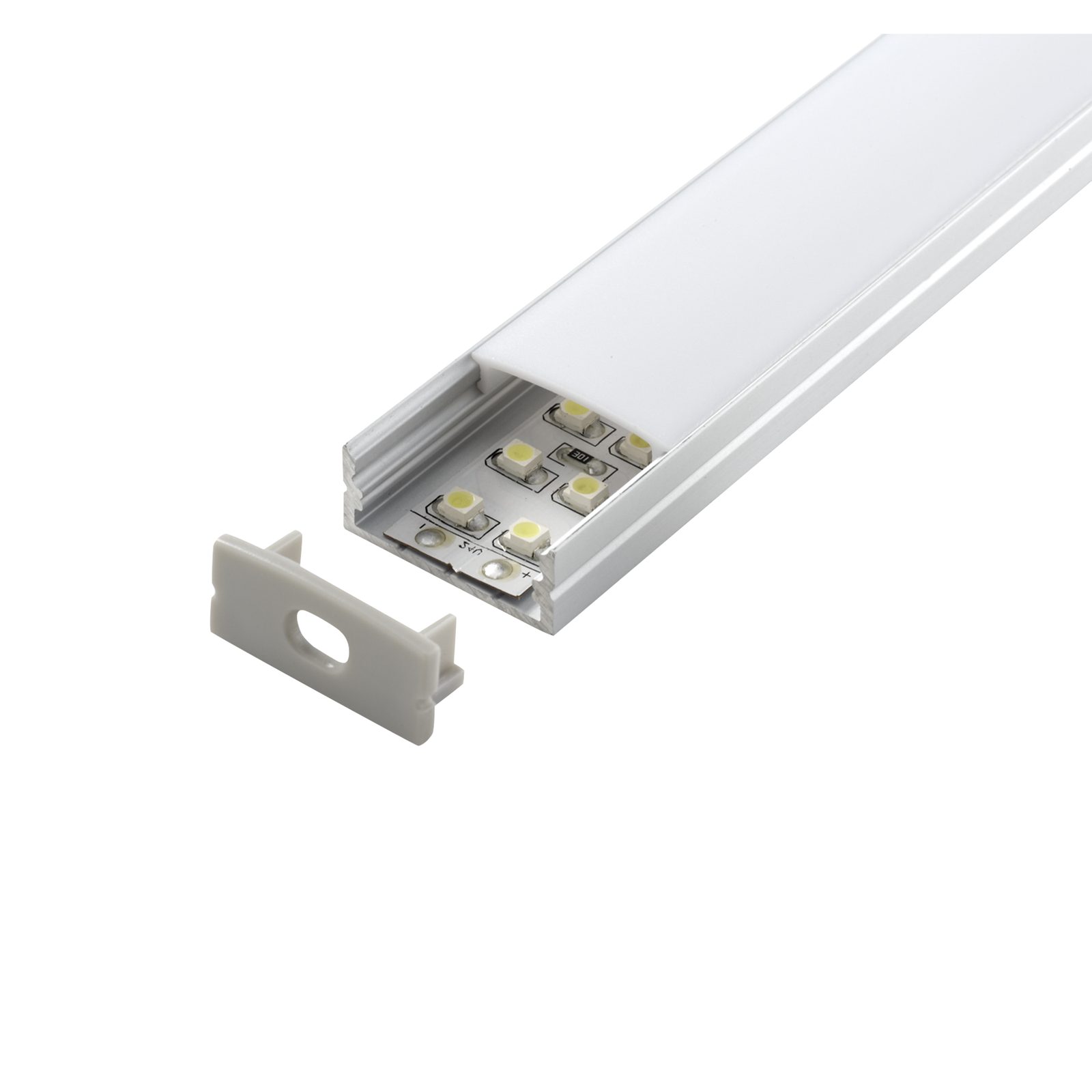 Profile Pro 32 Surface - Profilo LED 2m argento - Artecta A9930095