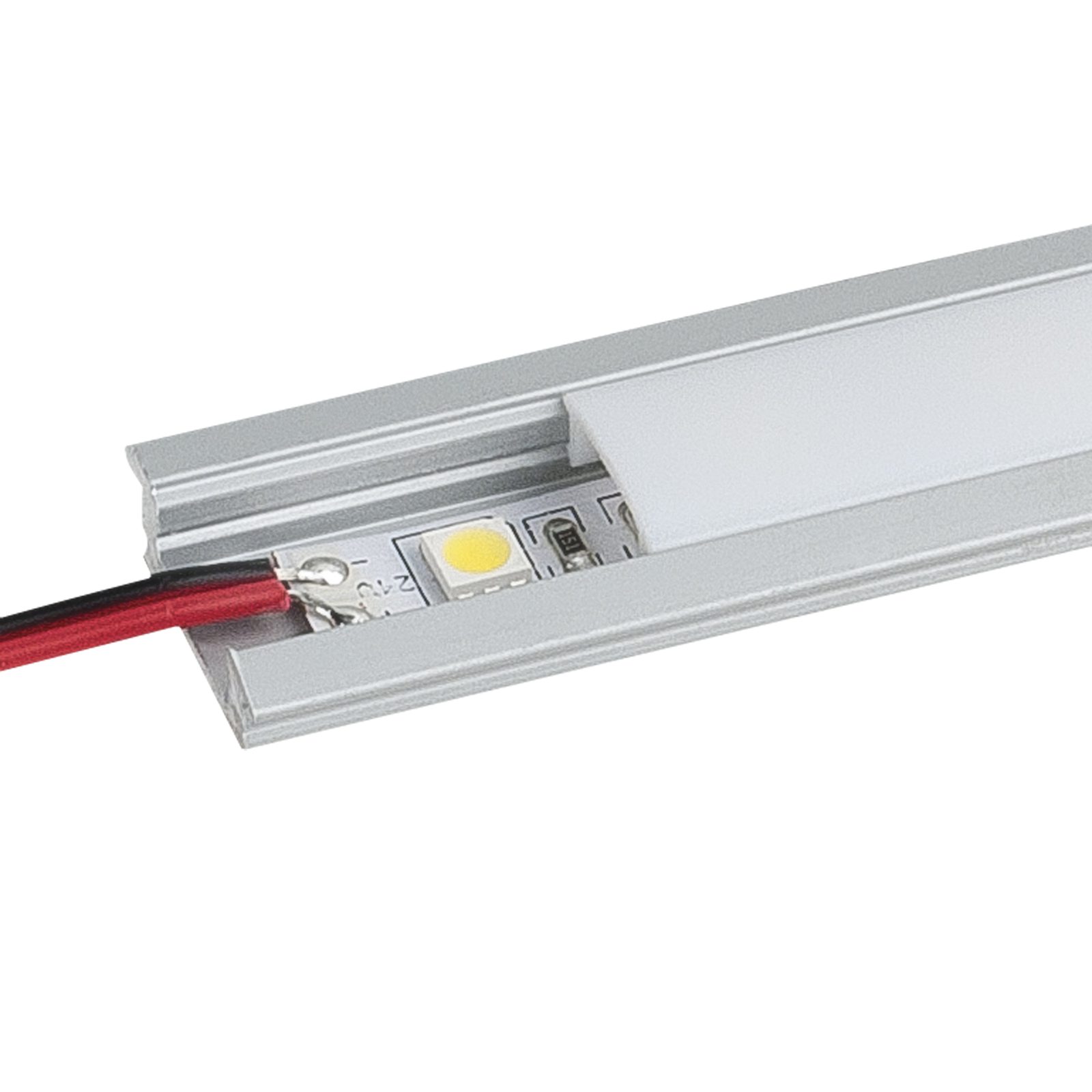 Profilo LED a incasso Profile Pro 1 Argento 2m - Artecta A9930302