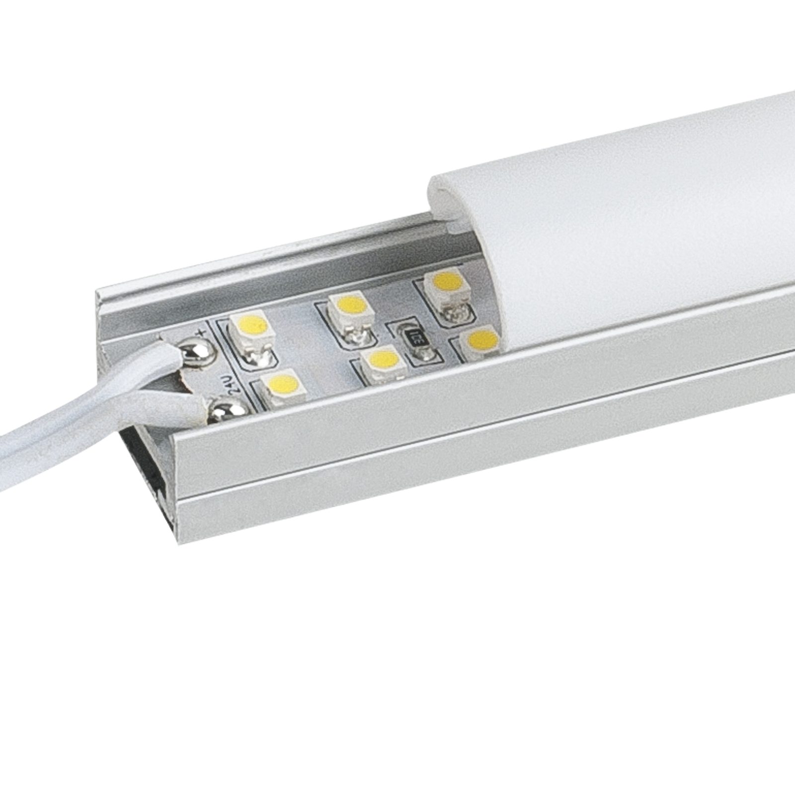 Profilo LED a superficie Profile Pro 10 Argento 2m - Artecta A9930310