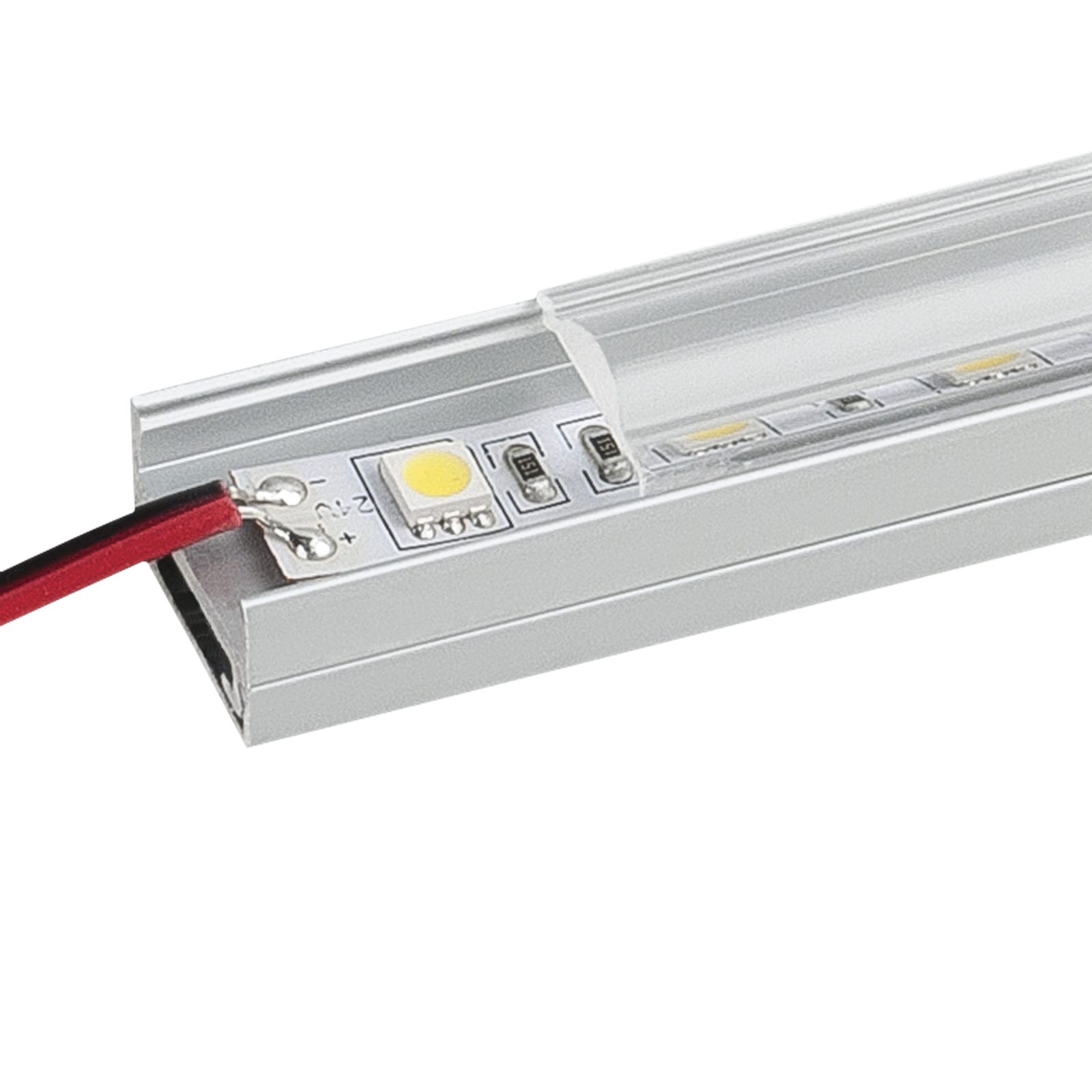 Profilo LED a superficie Profile Pro 12 Argento 2m - Artecta A9930312