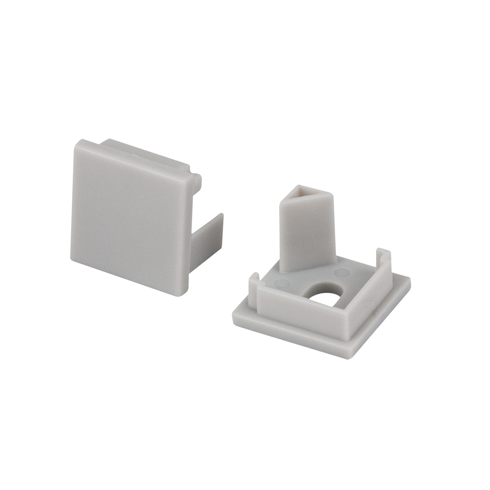 Profile Pro 5 End Caps - Set di 2, Grigio chiaro - Artecta A9930355