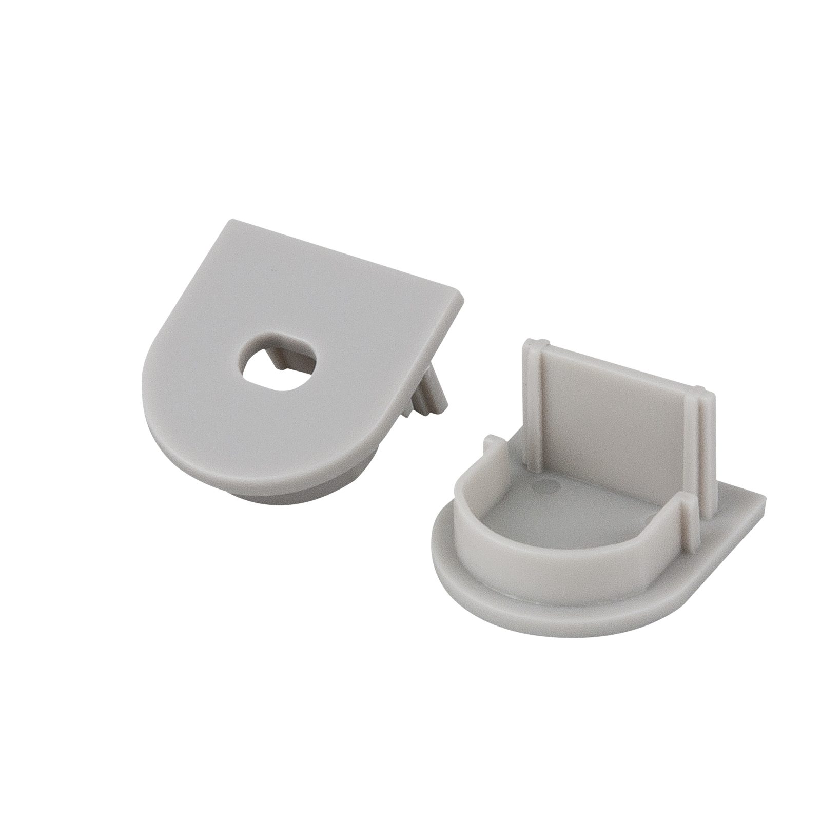 Profile Pro 10 End Caps - Set di 2, Grigio chiaro - Artecta A9930360