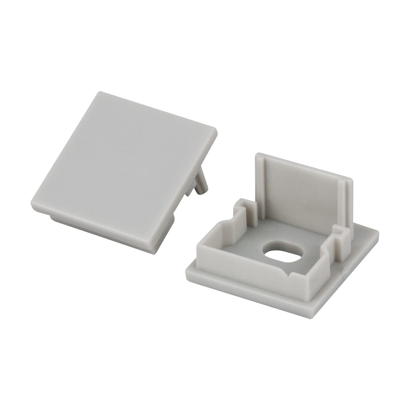 Profile Pro 11 End Caps - Set di 2, Grigio chiaro - Artecta A9930361