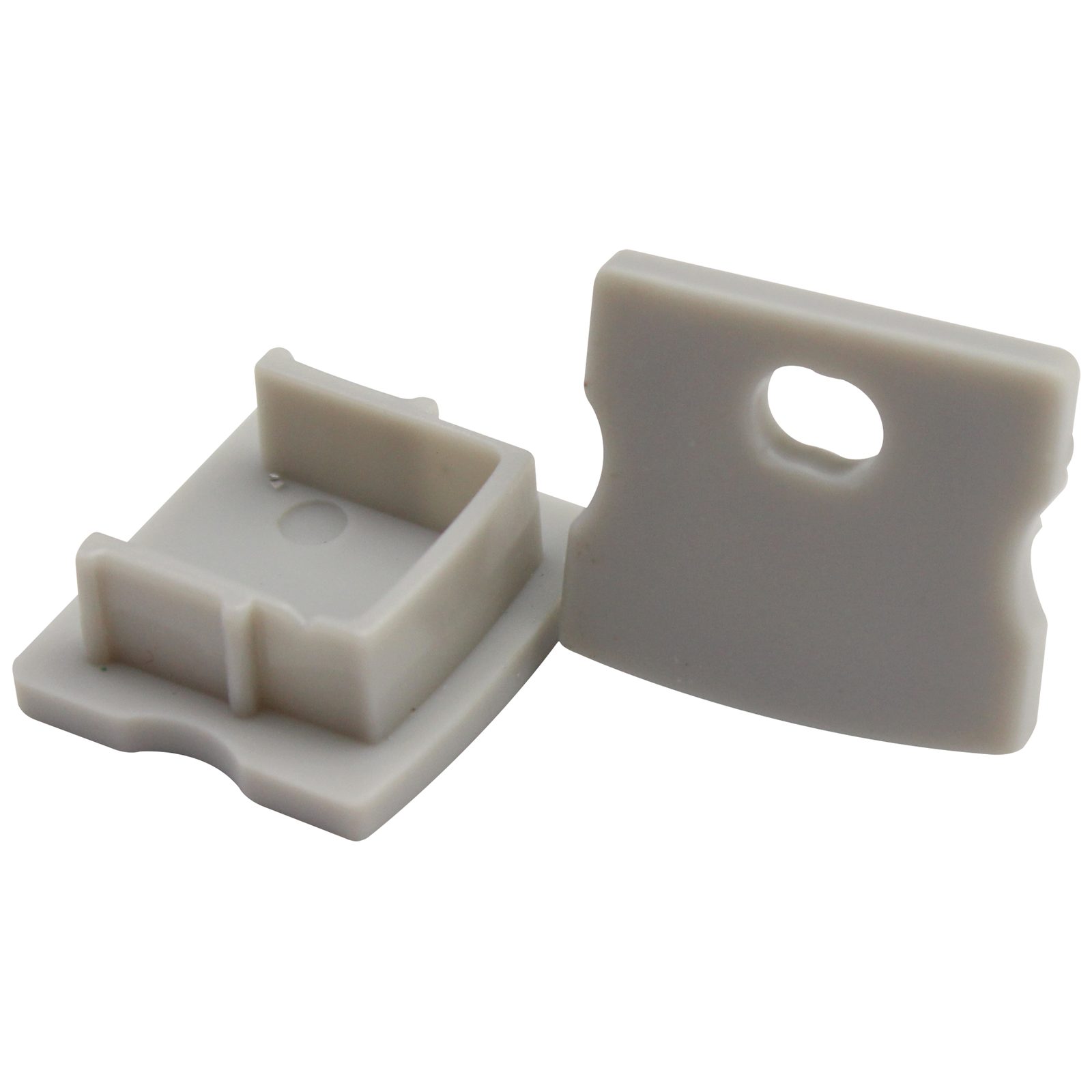 Set tappi terminali per Profile Pro 30, rettangolari, grigio chiaro - Artecta A9930377