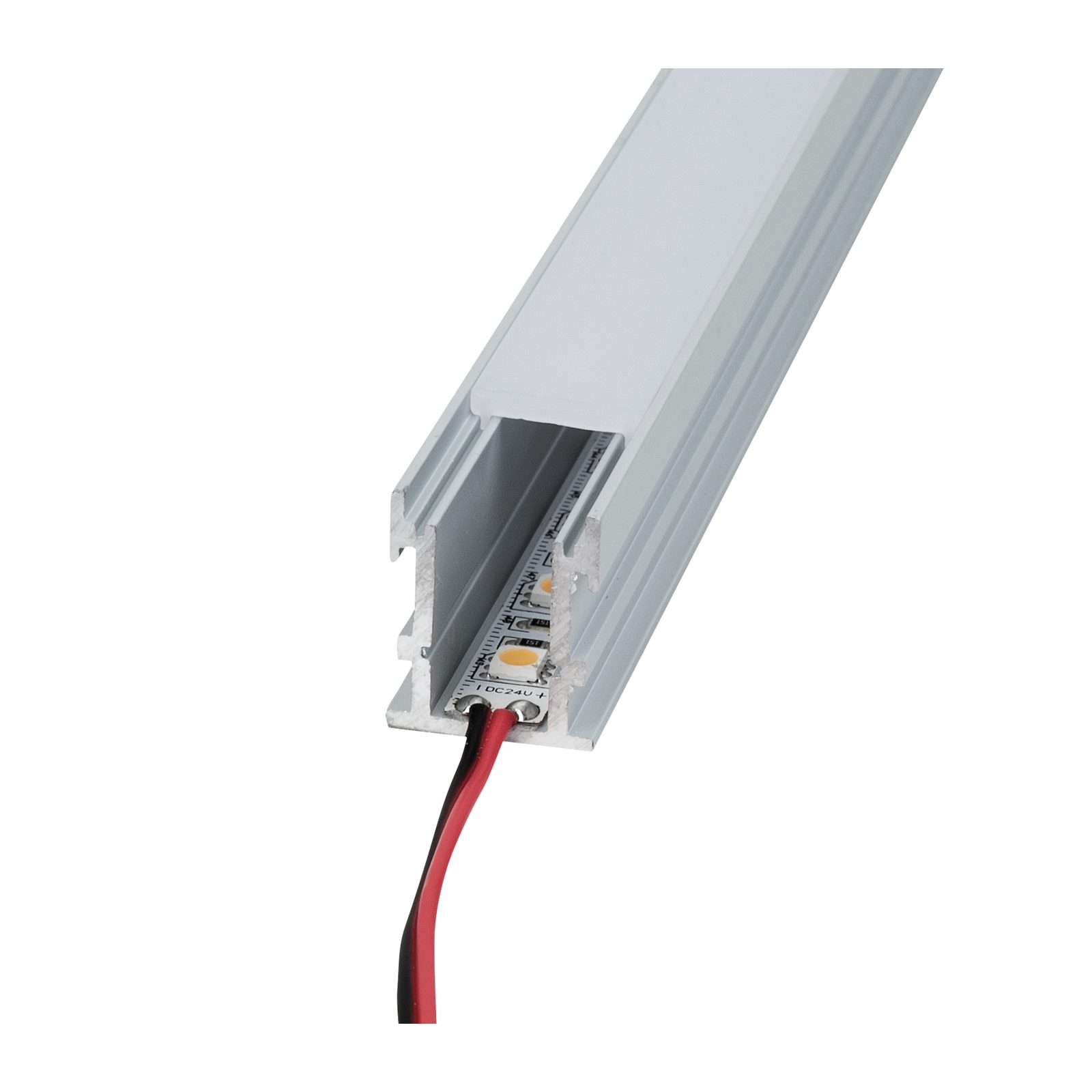 Profilo per striscia LED Profile Pro 18 Recessed, 2m, argento - Artecta A9930402