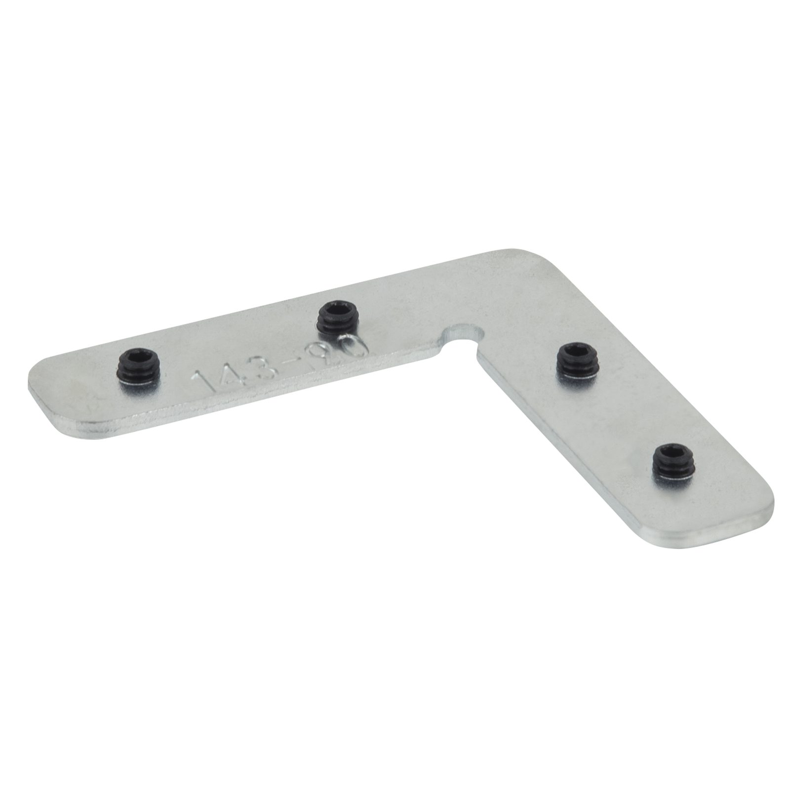 Connettore angolare orizzontale 90° per Profile Pro 29 Metallo Argento - Artecta A9930426