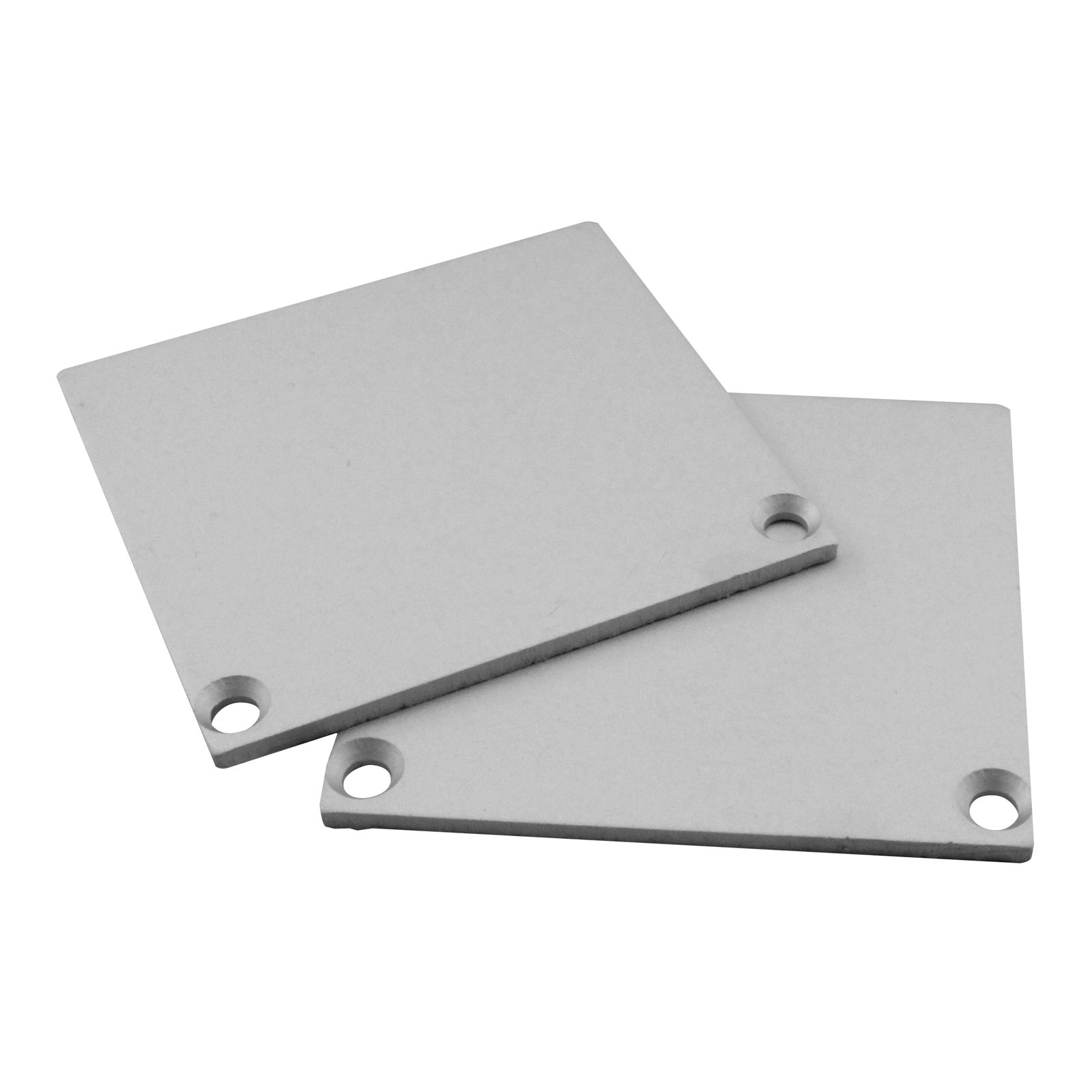 Tappi terminali rettangolari per Profile Pro 33, 2 pz - Artecta A9930487