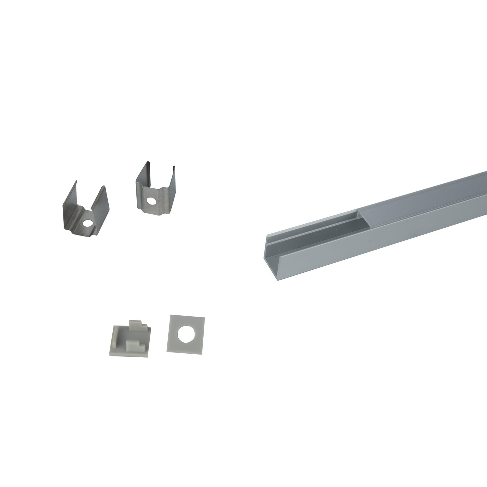 Profilo LED alluminio anodizzato 2m argento Profile Pro 35 - Artecta A9930490