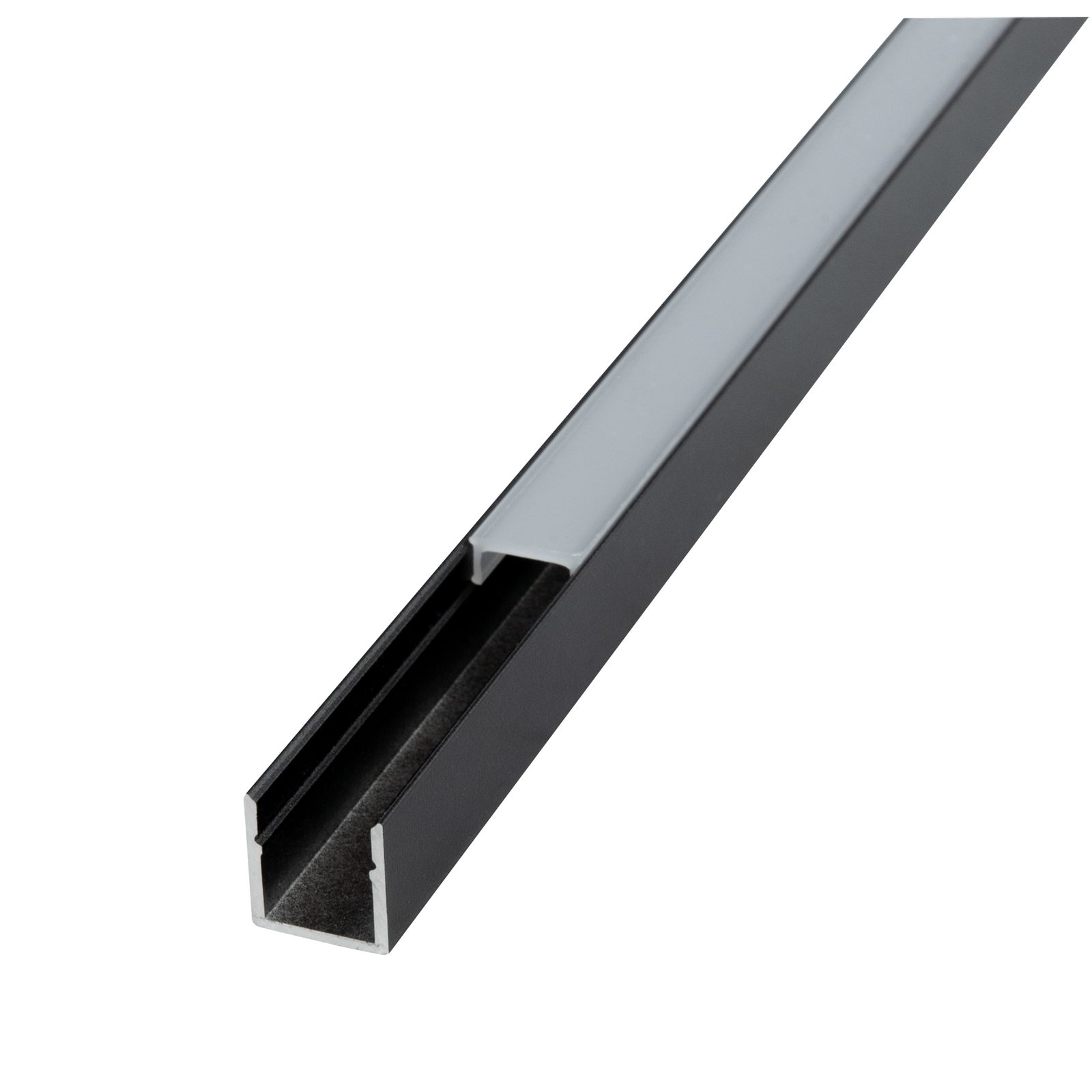 Profilo LED alluminio anodizzato 2m nero Profile Pro 35 - Artecta A9930491