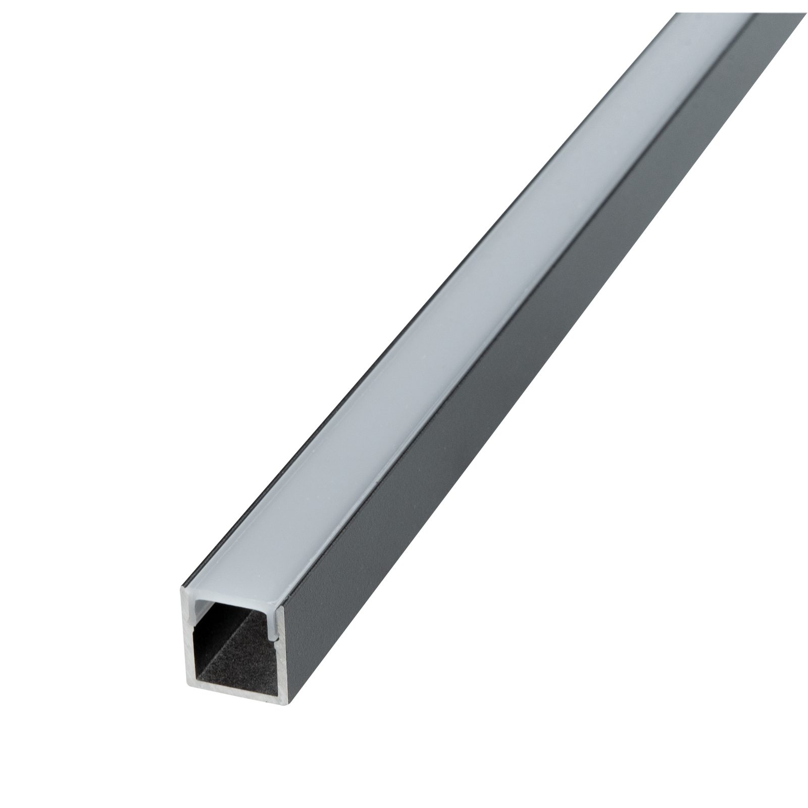 Profilo LED alluminio anodizzato 2m nero Profile Pro 35 - Artecta A9930491