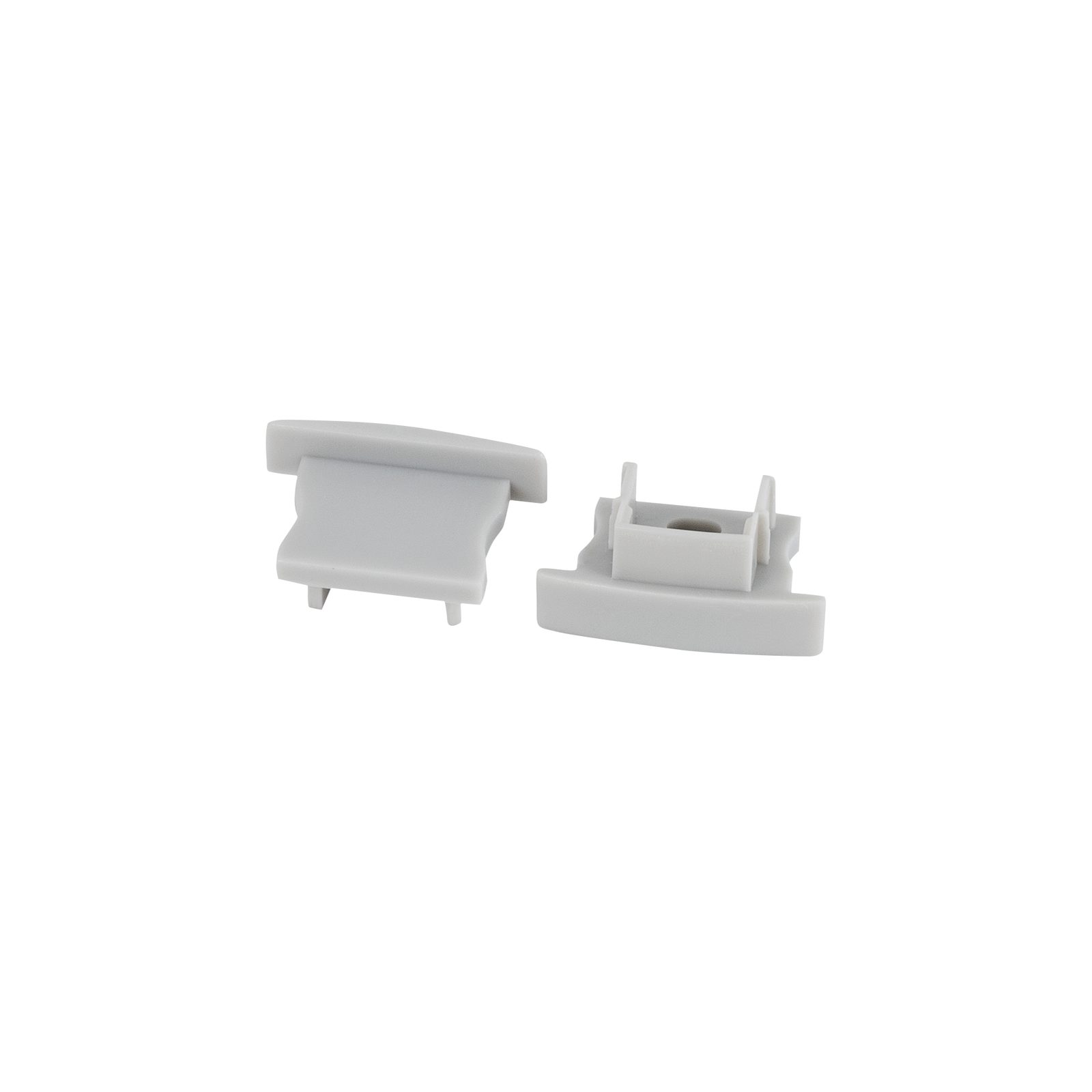 Tappi terminali Profile Pro 17 recessed grigio chiaro set 4 - Artecta A9931401