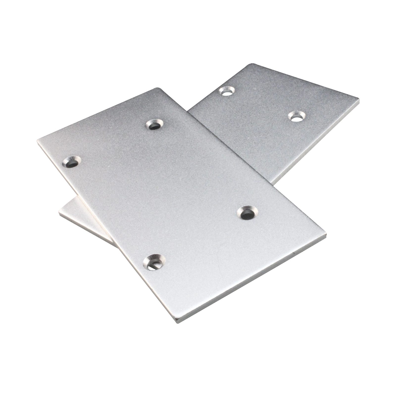 Tappi terminali per Profile Pro 23, set da 2, argento - Artecta A9932409